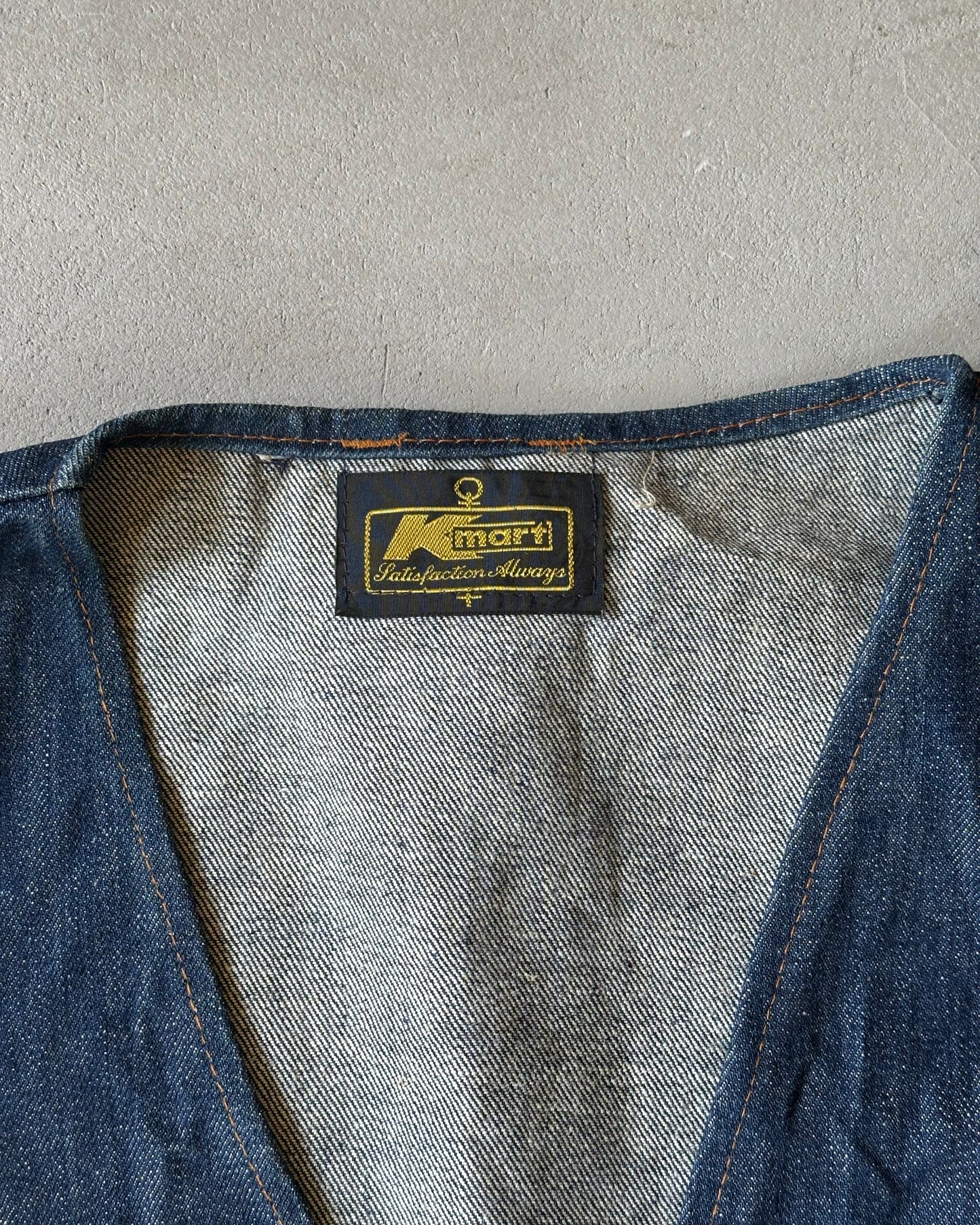 1980s - Denim Vest - L