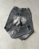 1990s - Charcoal Santana Jeans - 29x30