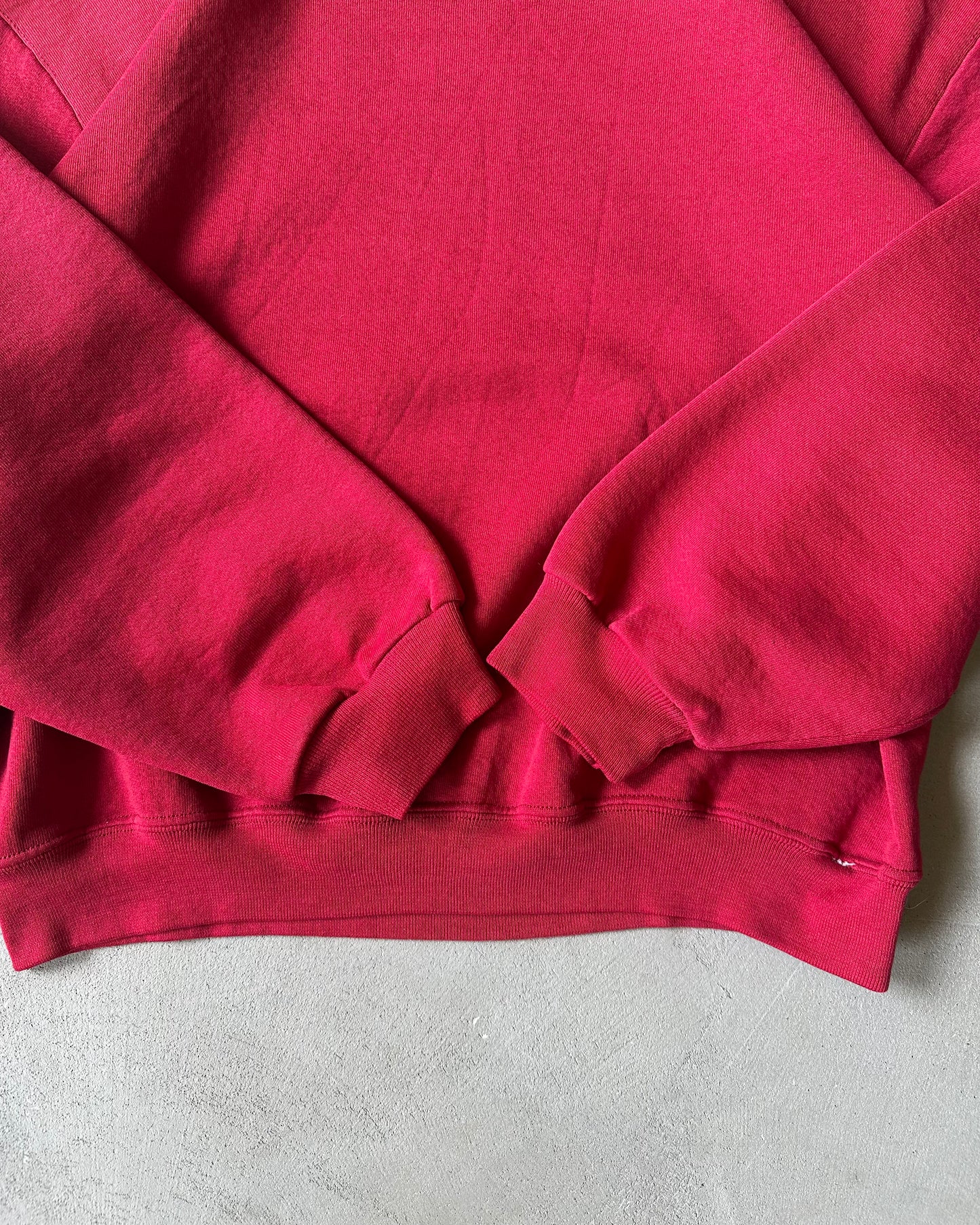 1990s - Red Russell Crewneck - L