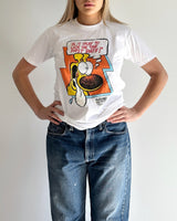 1990s - White "Lick On First Date" Grimmy Comic T-Shirt - S