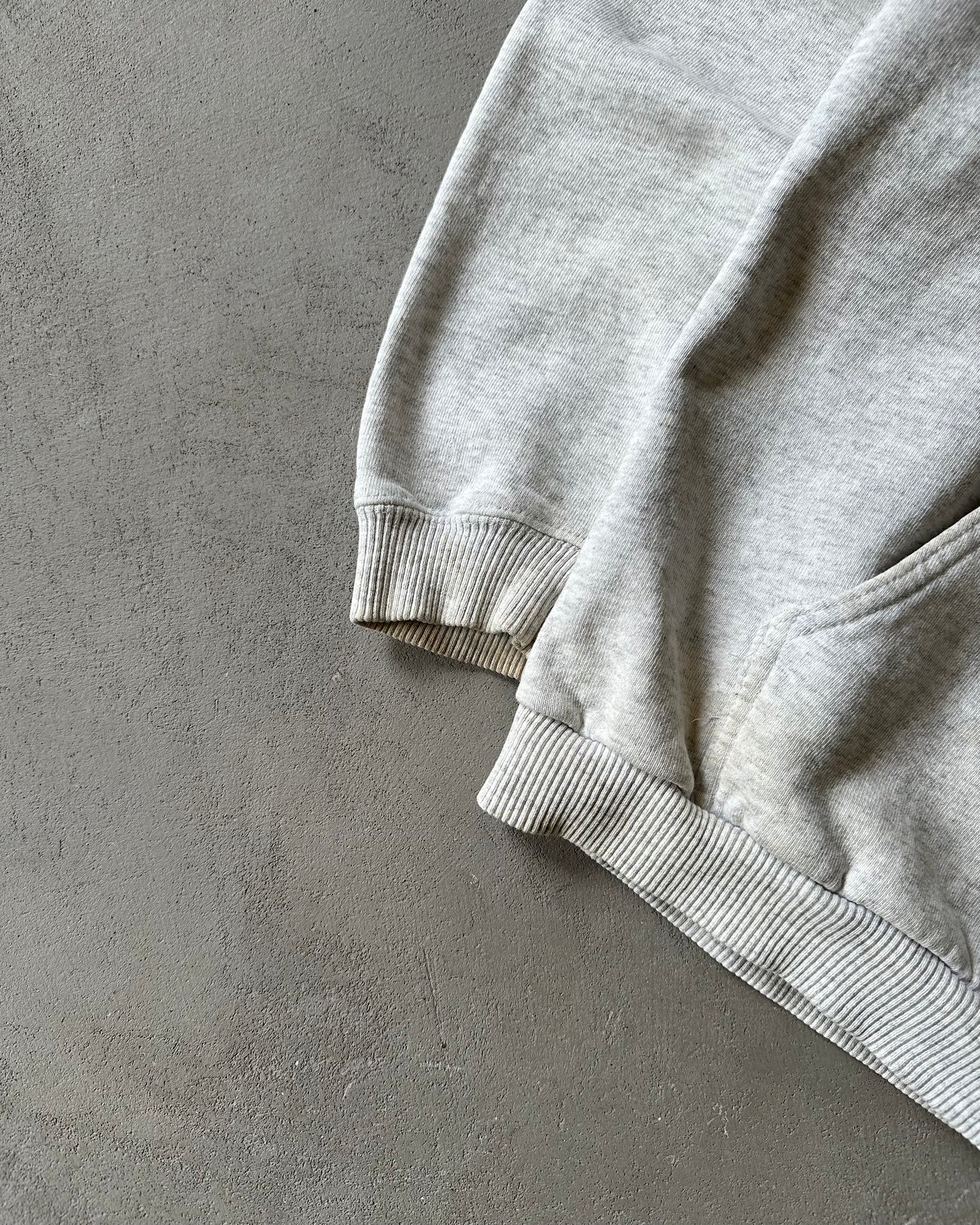 1990s - Ash Grey Nautic X King of the Road Hoodie - XL