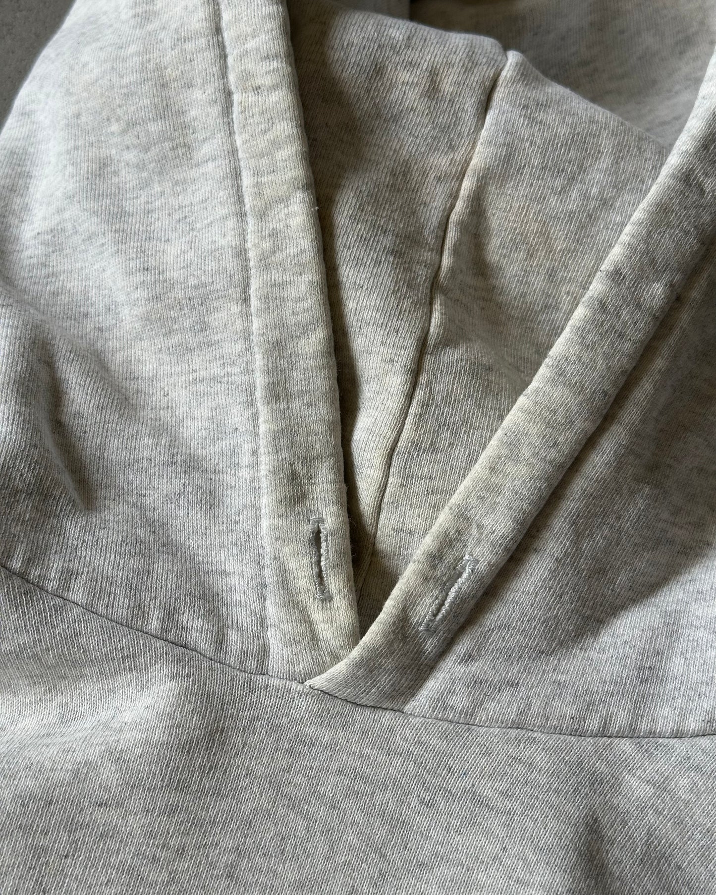 1990s - Ash Grey Nautic X King of the Road Hoodie - XL