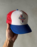 1980s - Red/Blue O'Keefe Trucker Cap - OS
