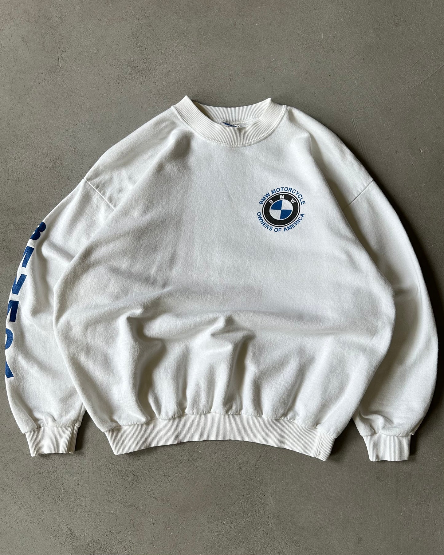 1990s - White BMW Crewneck - M