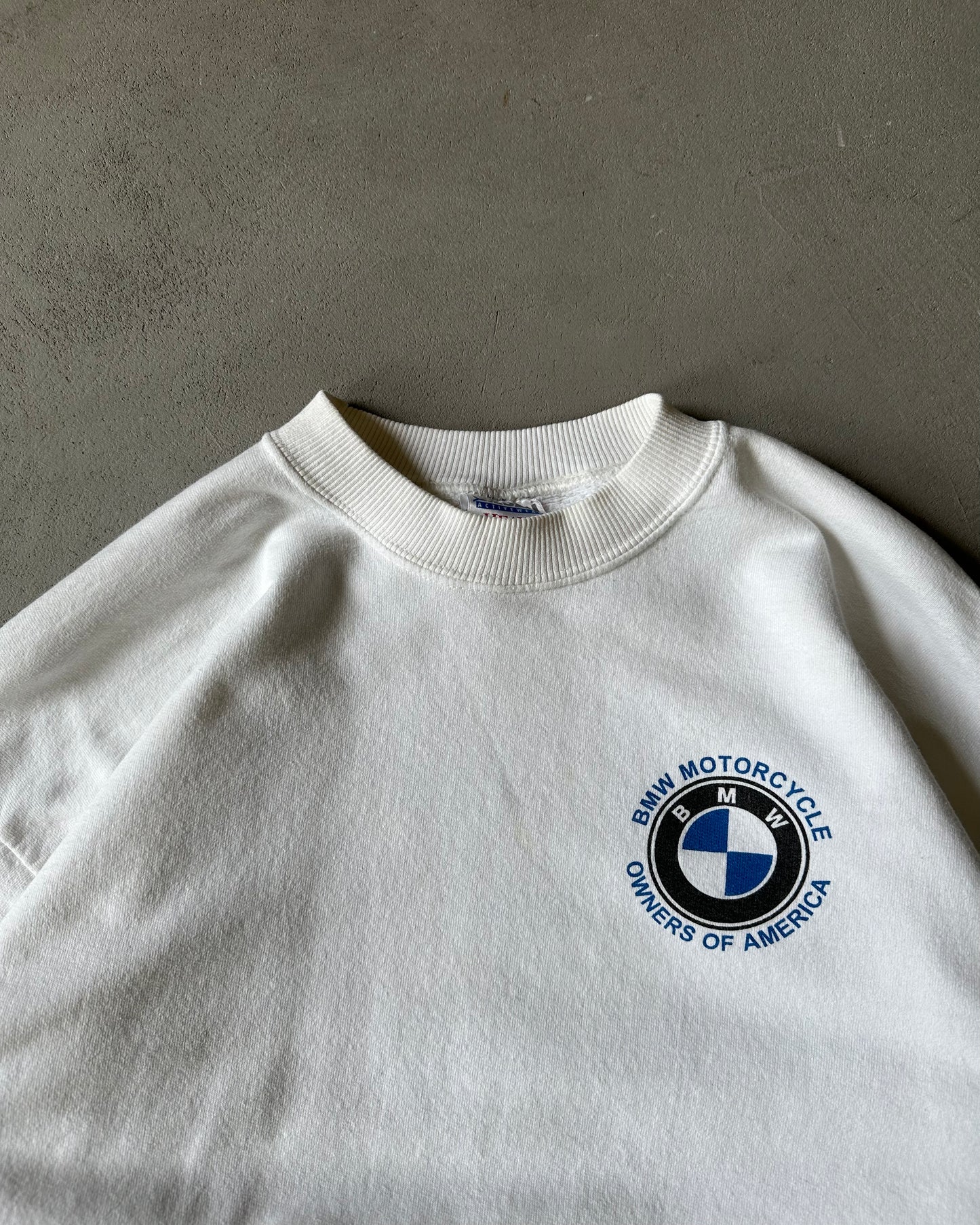 1990s - White BMW Crewneck - M