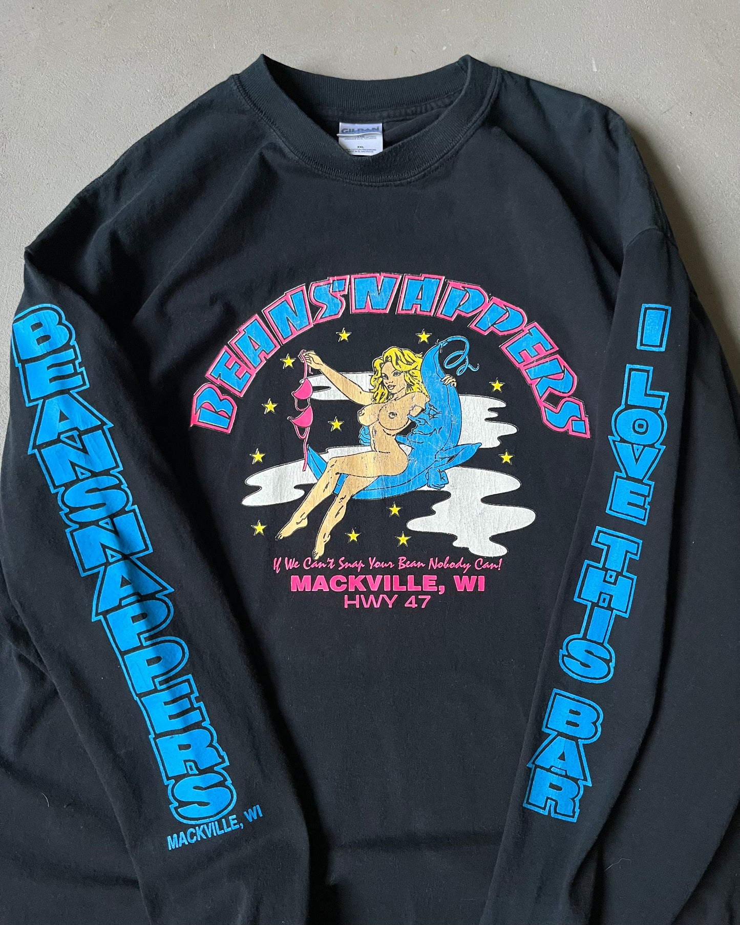 1990s - Black Beans' Nappers Longsleeve - XL