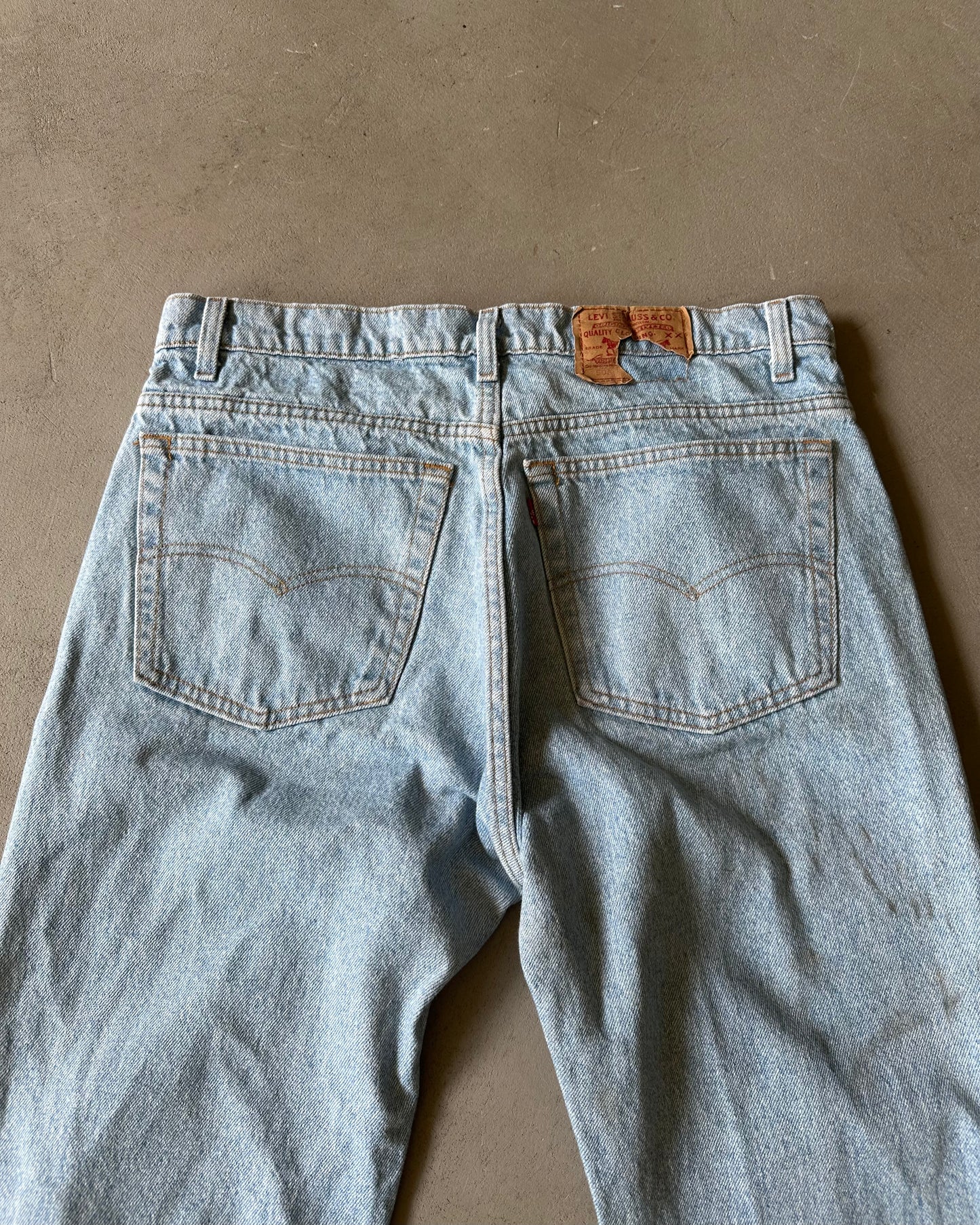 1990s - Lightwash 505 Levi's Jeans - 35x34