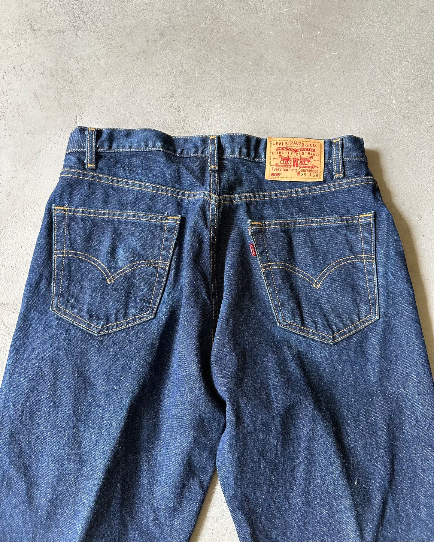 1990s - Dark 505 Levi's Jeans - 34x30