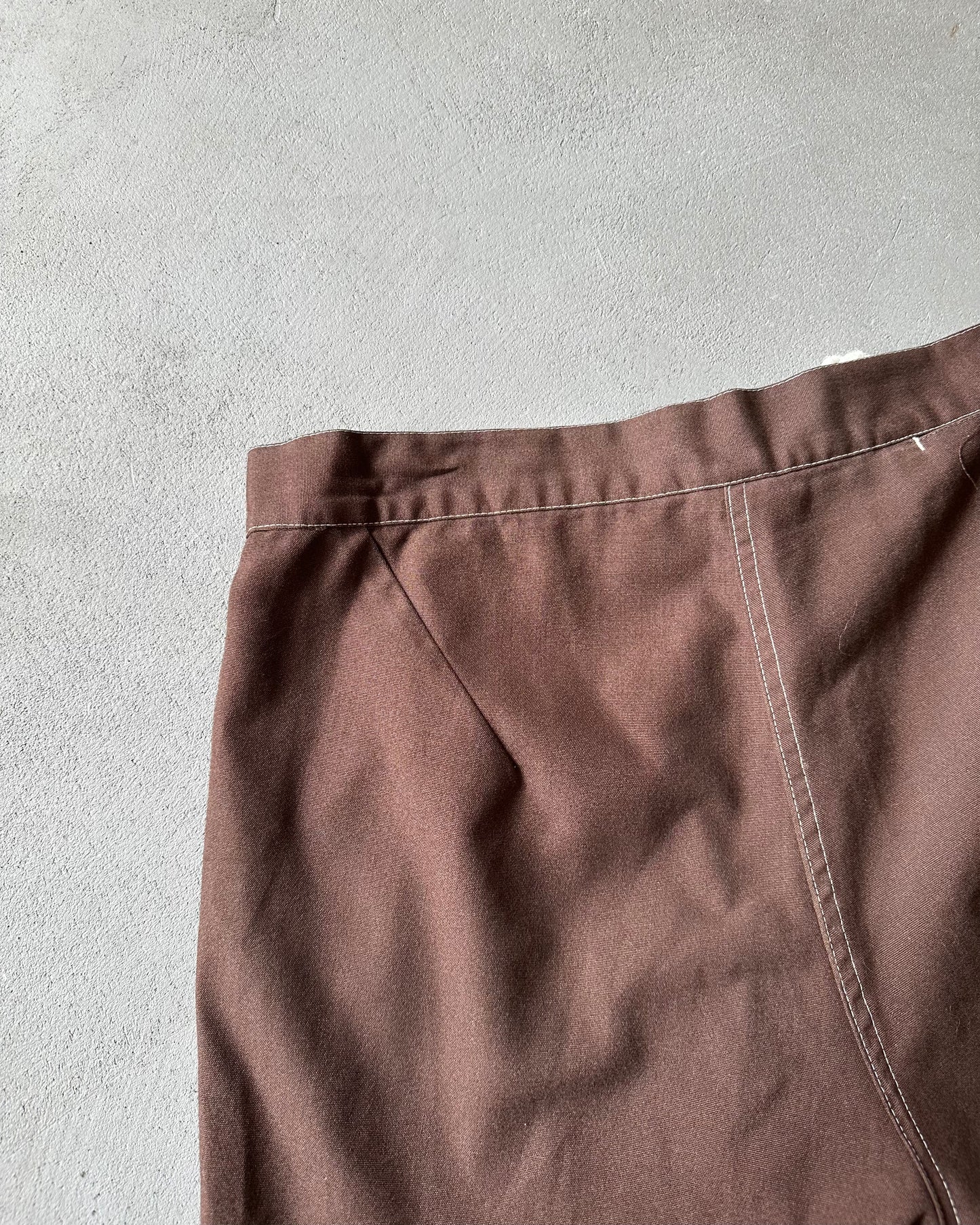 1970s - Brown Hang Ten Surf Shorts - 33