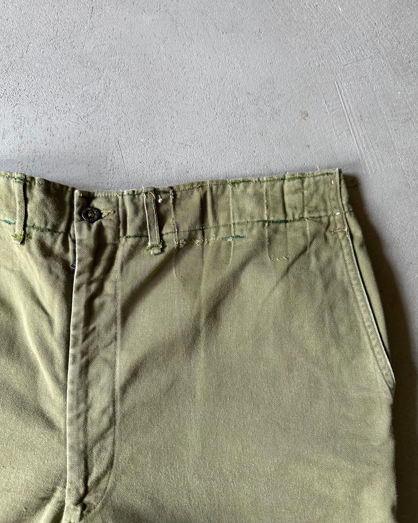 1960s - Green Boy Scouts Shorts - 35
