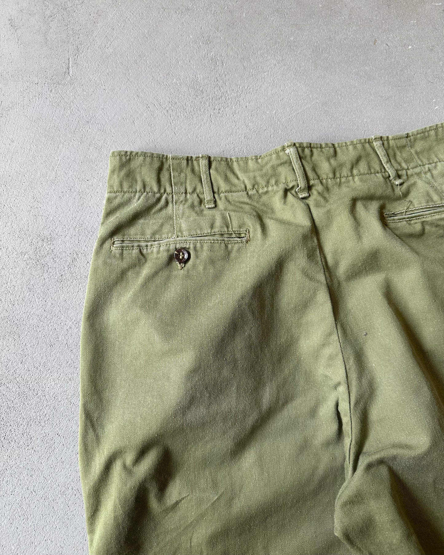 1960s - Green Boy Scouts Shorts - 29