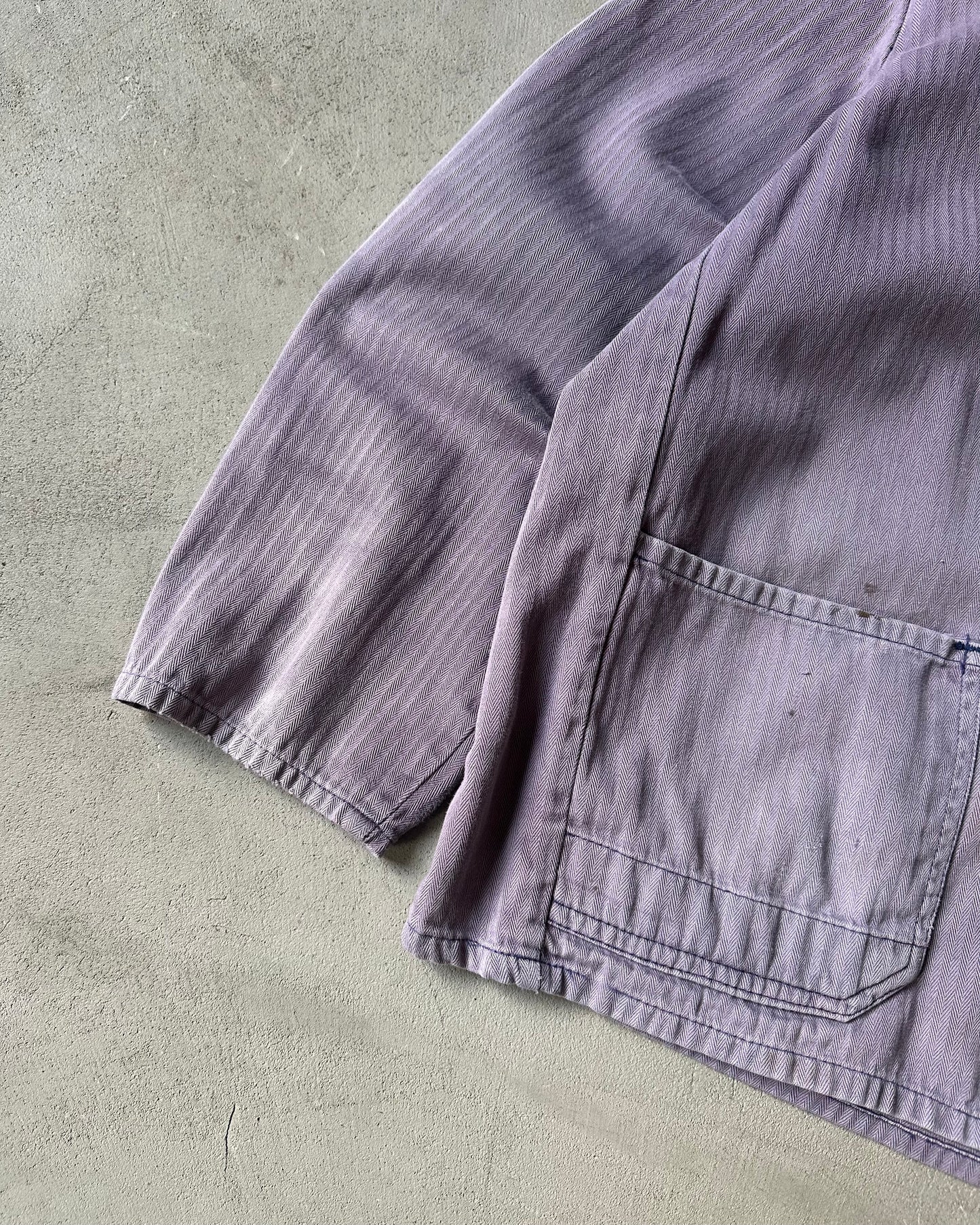 1970s - Lilac HBT Euro Chore - S