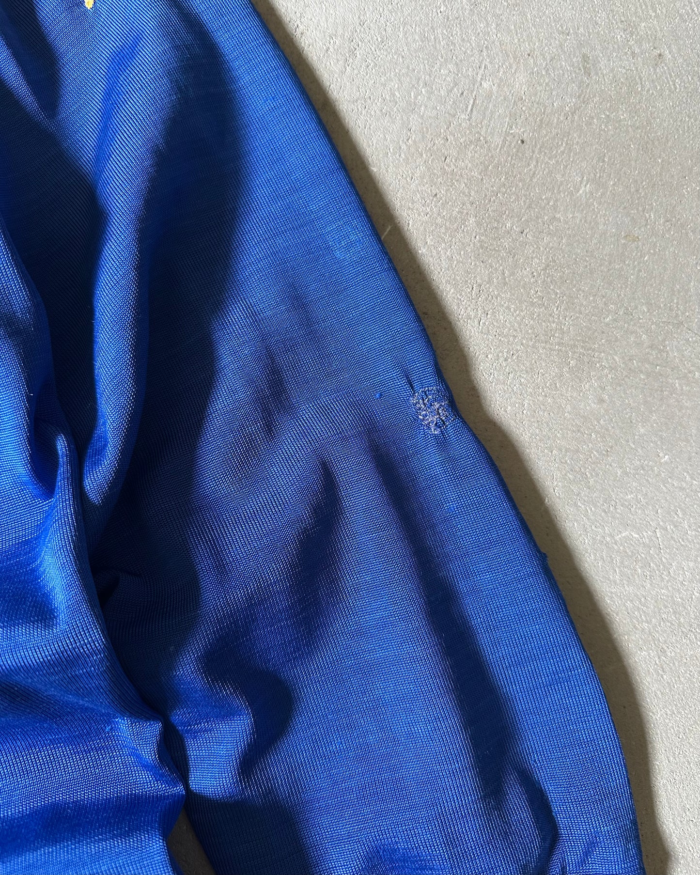 1950s - Distressed Blue/Yellow "73" Repaired Jersey - L/XL