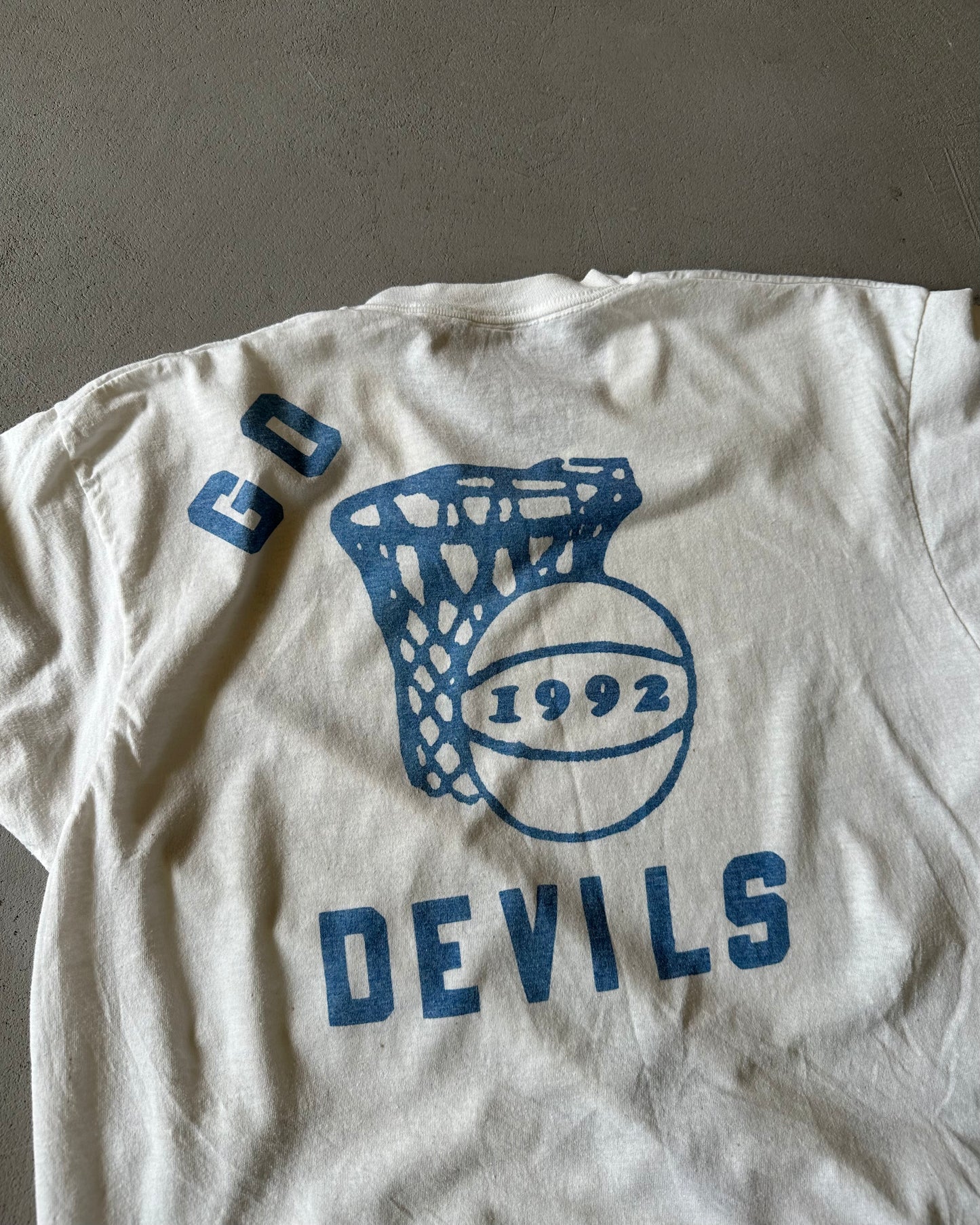 1990s - White Cambridge T-Shirt - M
