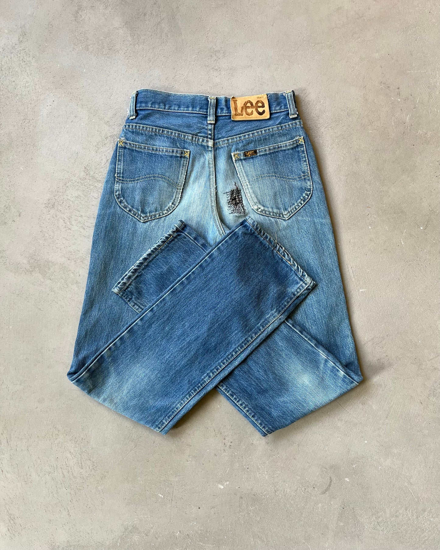 1980s - Faded LEE Riders Jeans - 25x33