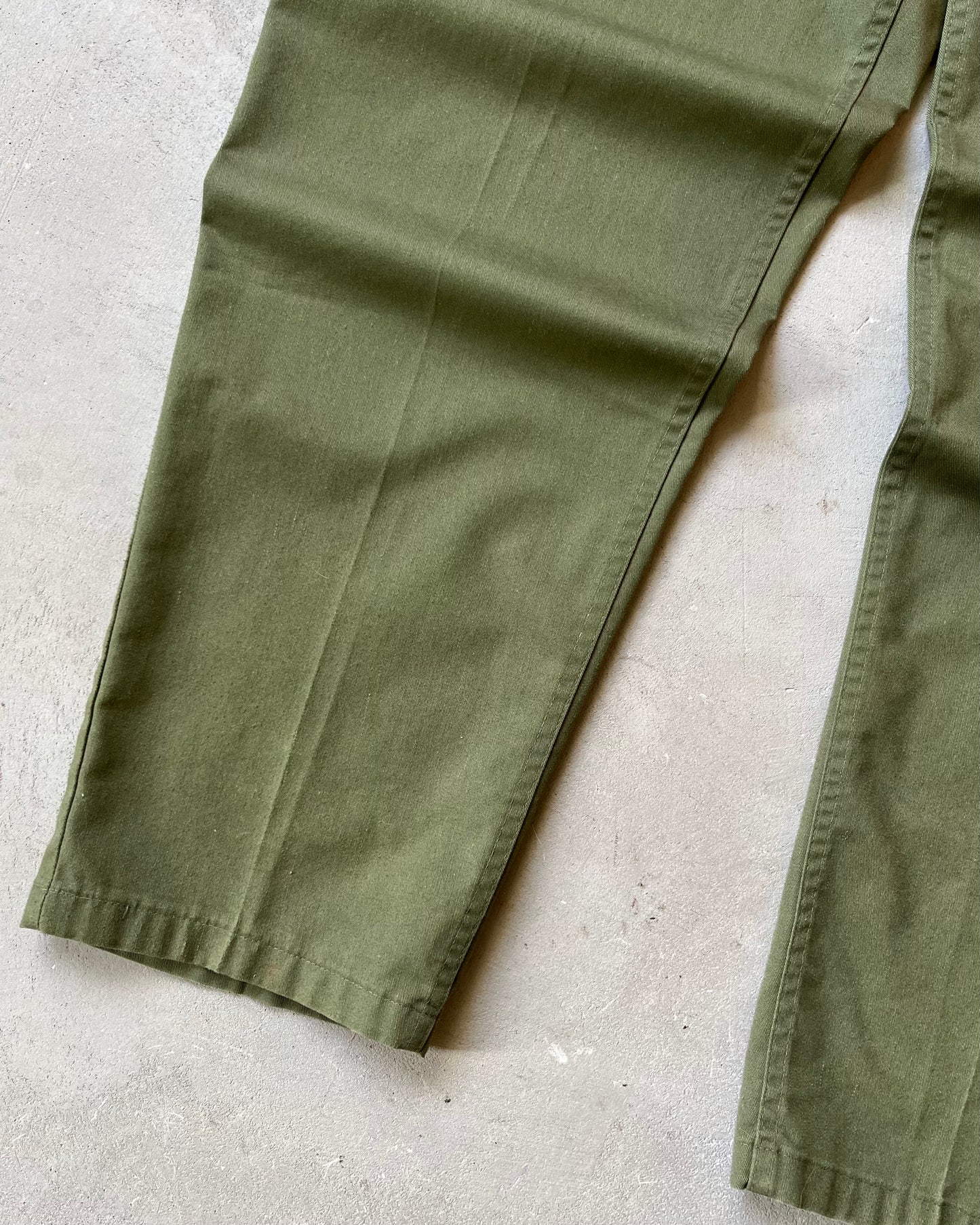 1980s - Green OG-507 Military Trousers - 35x32