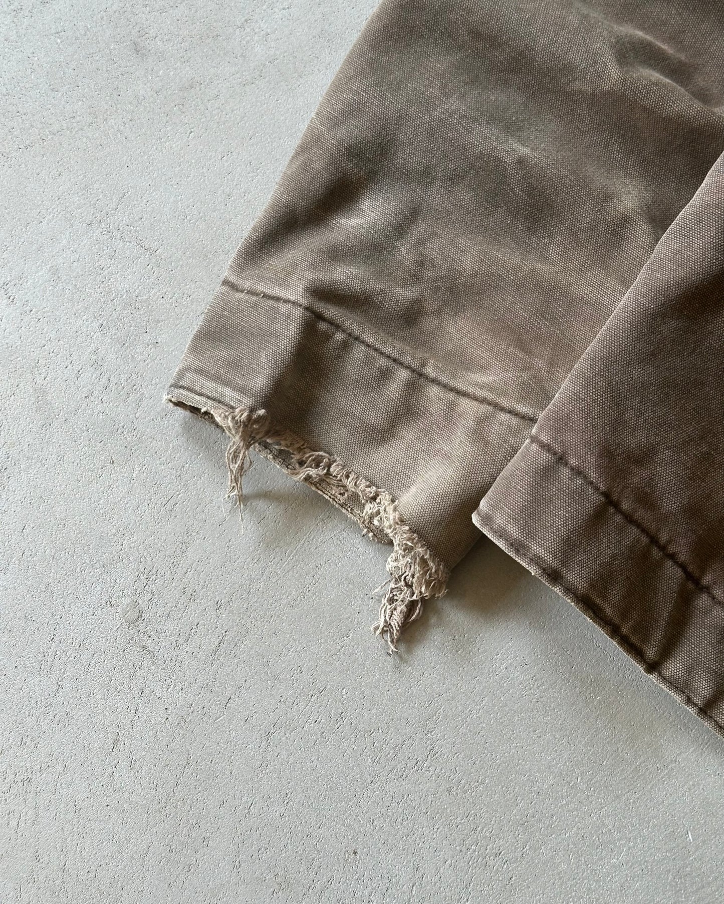 2000s - Distressed Brown Carhartt Detroit Jacket - XL