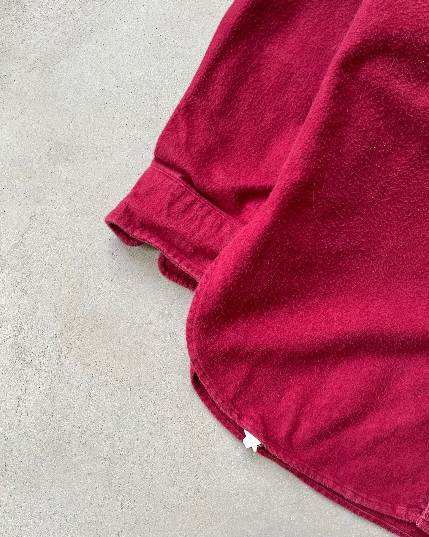 1990s - Red L.L.Bean Chamois Shirt - L