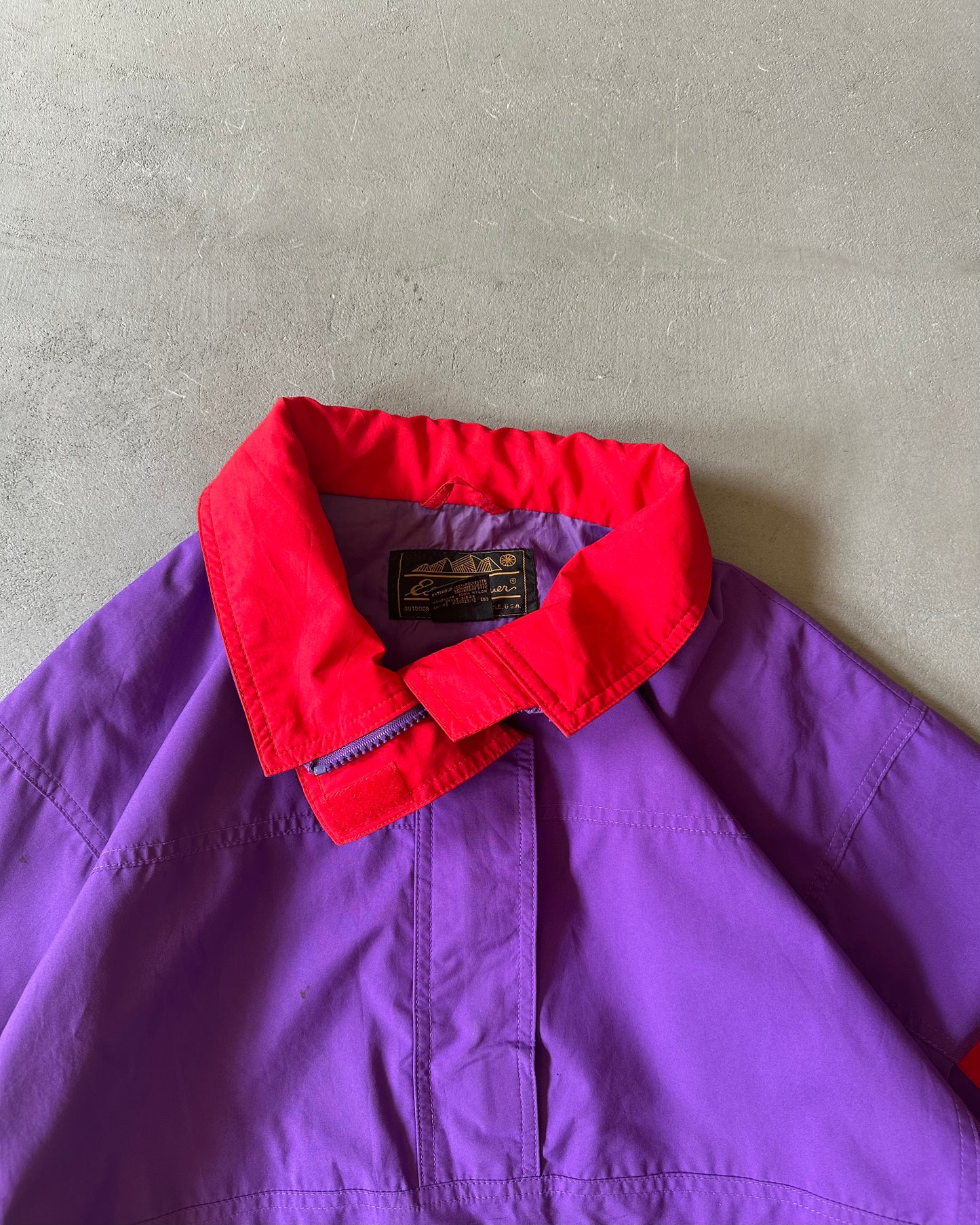 1990s - Purple/Red Eddie Bauer Anorak - (W)L