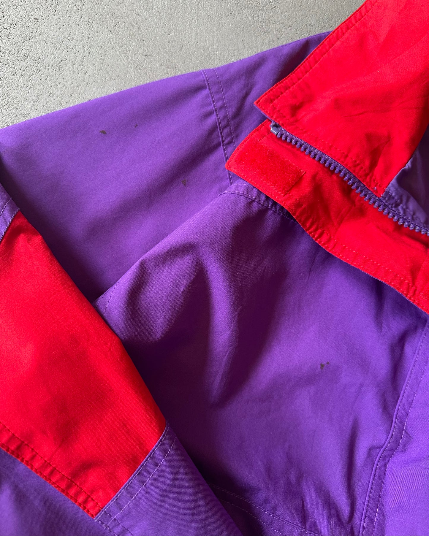 1990s - Purple/Red Eddie Bauer Anorak - (W)L