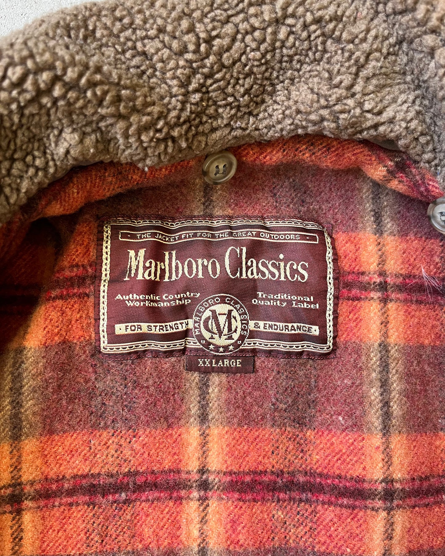 1990s - Charcoal Marlboro Bomber Jacket - XL