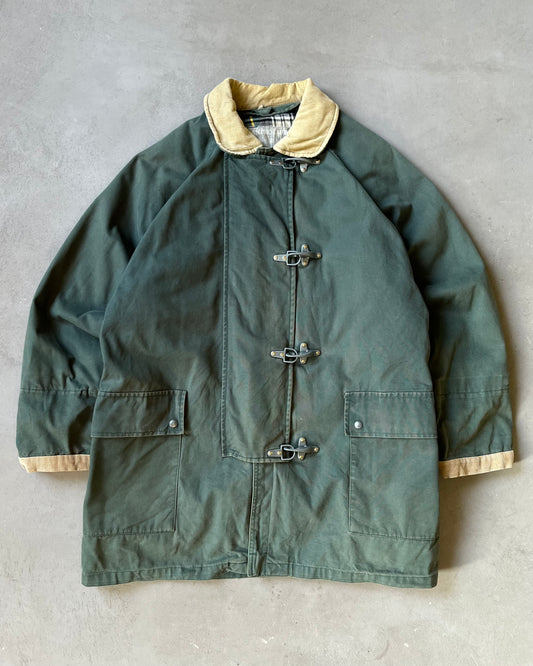 1990s - Green Fireman Coat - M