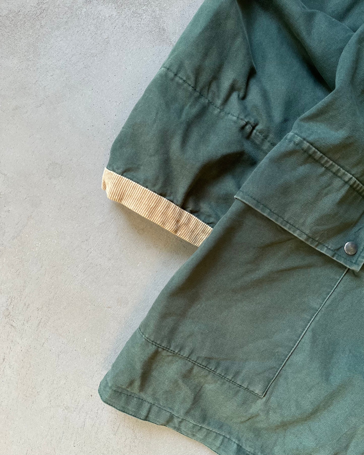 1990s - Green Fireman Coat - M