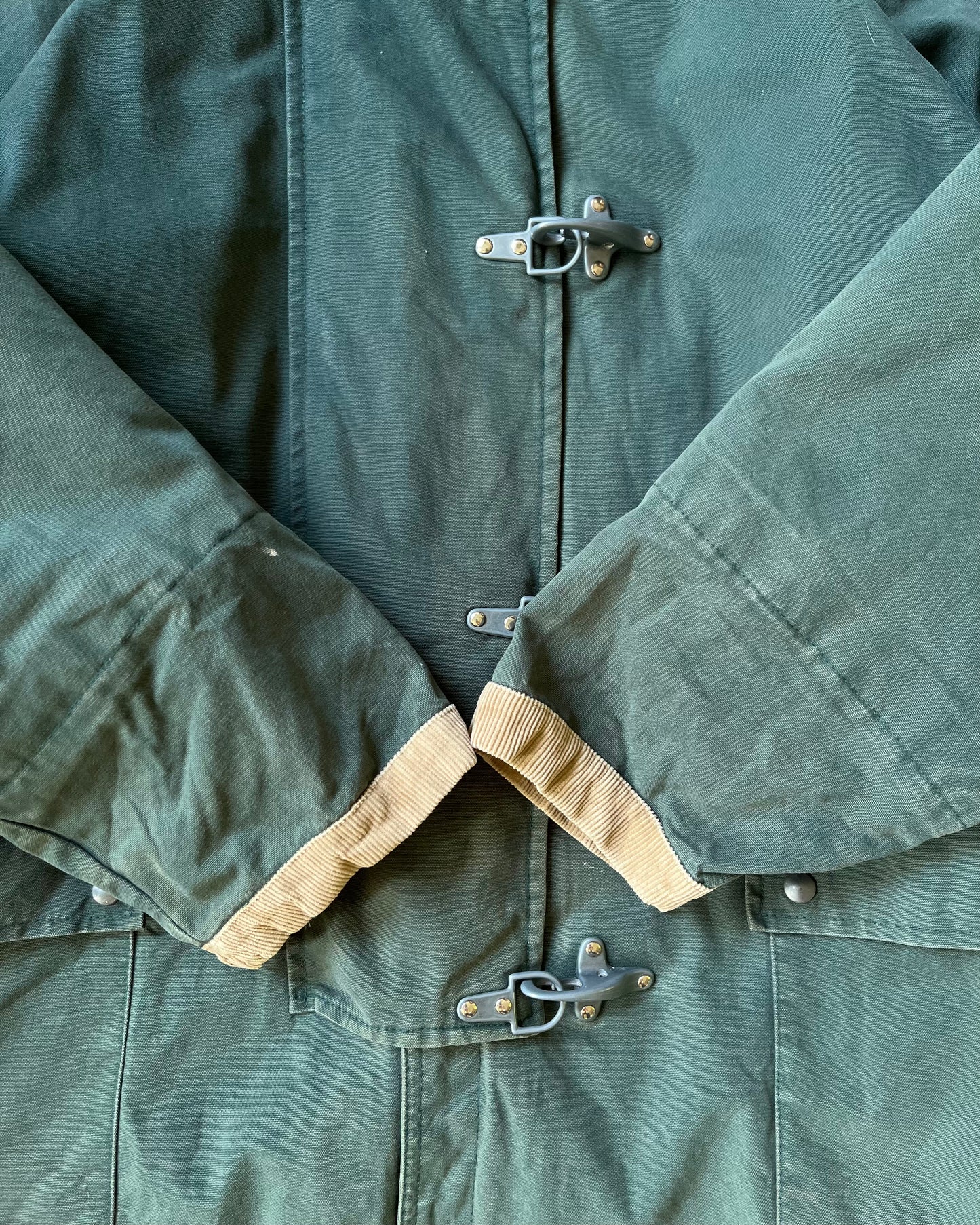 1990s - Green Fireman Coat - M