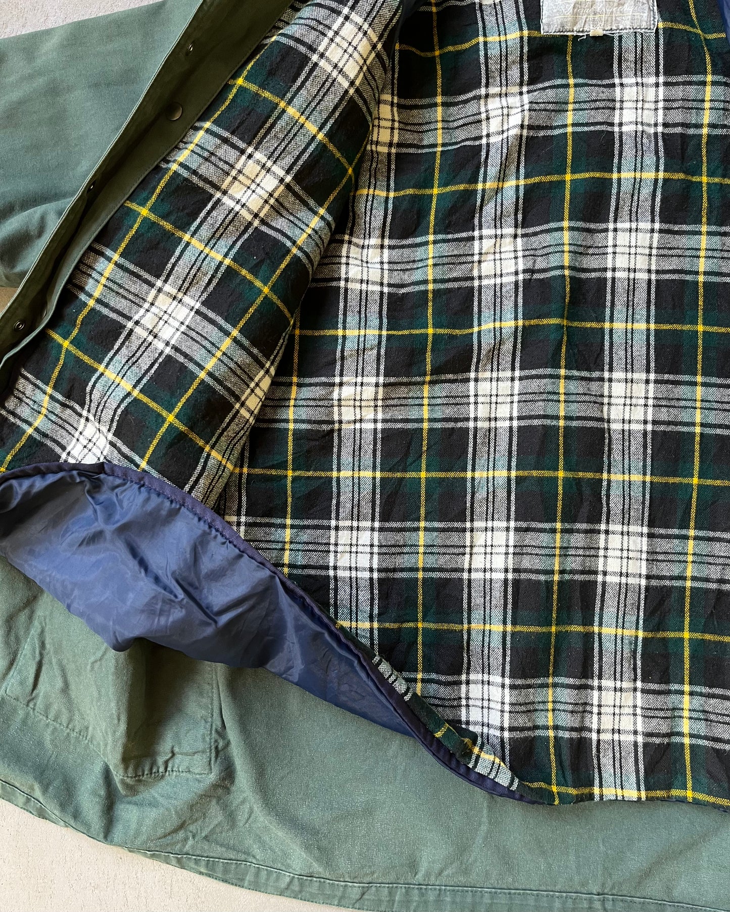 1990s - Green Fireman Coat - M