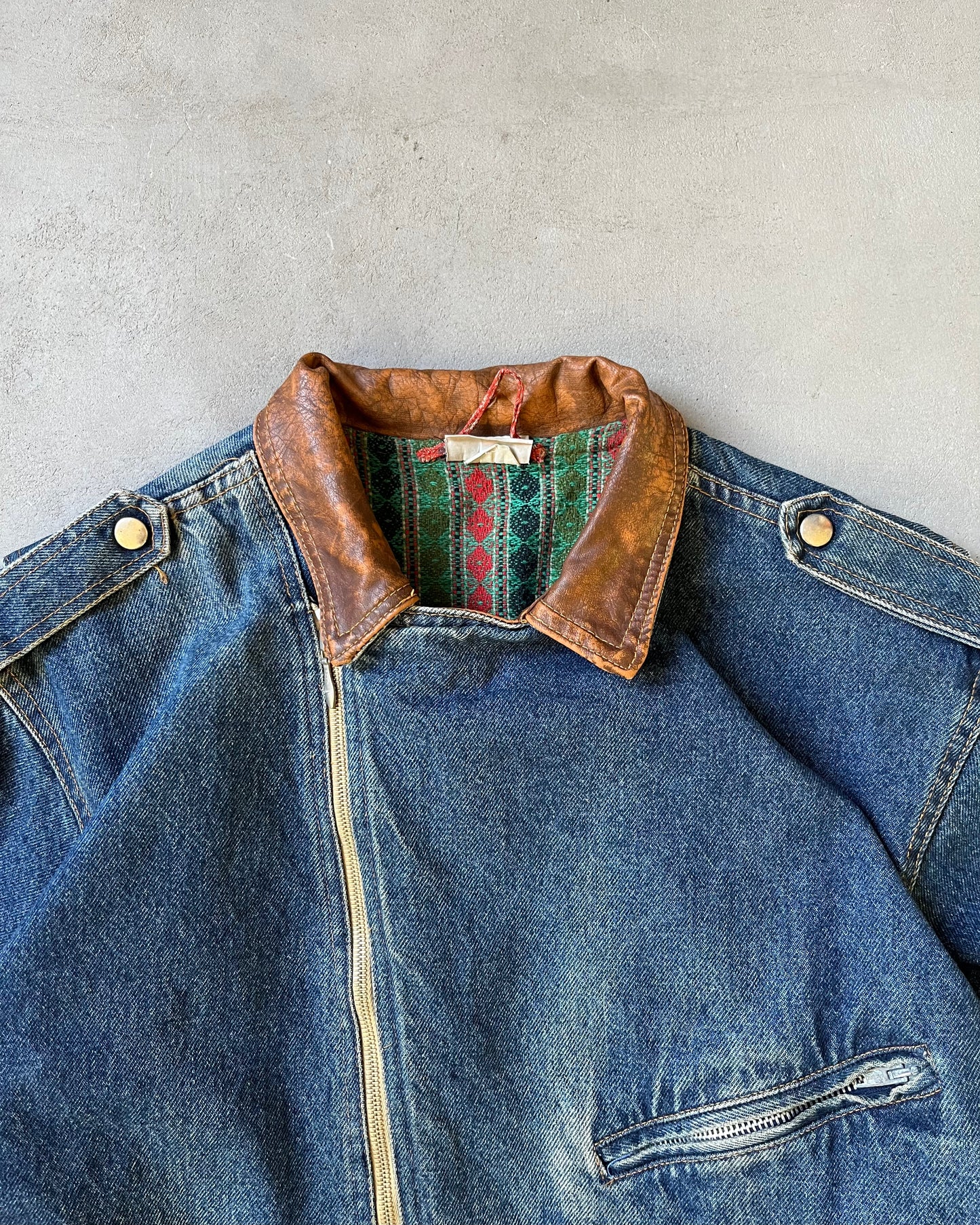 1980s - Euro Denim Perfecto - (W)M/L
