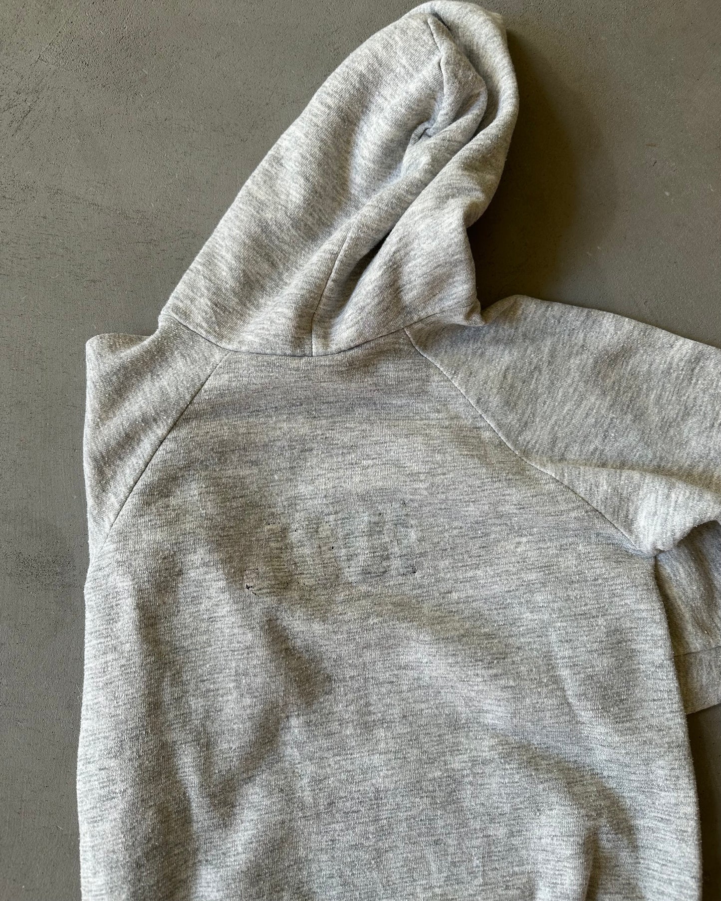 1970s - Athletic Grey Immanuel Lutheran Hornets Hoodie - XS