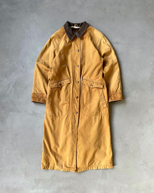1990s - Duck L.L.Bean Women's Dust Coat - (W)S