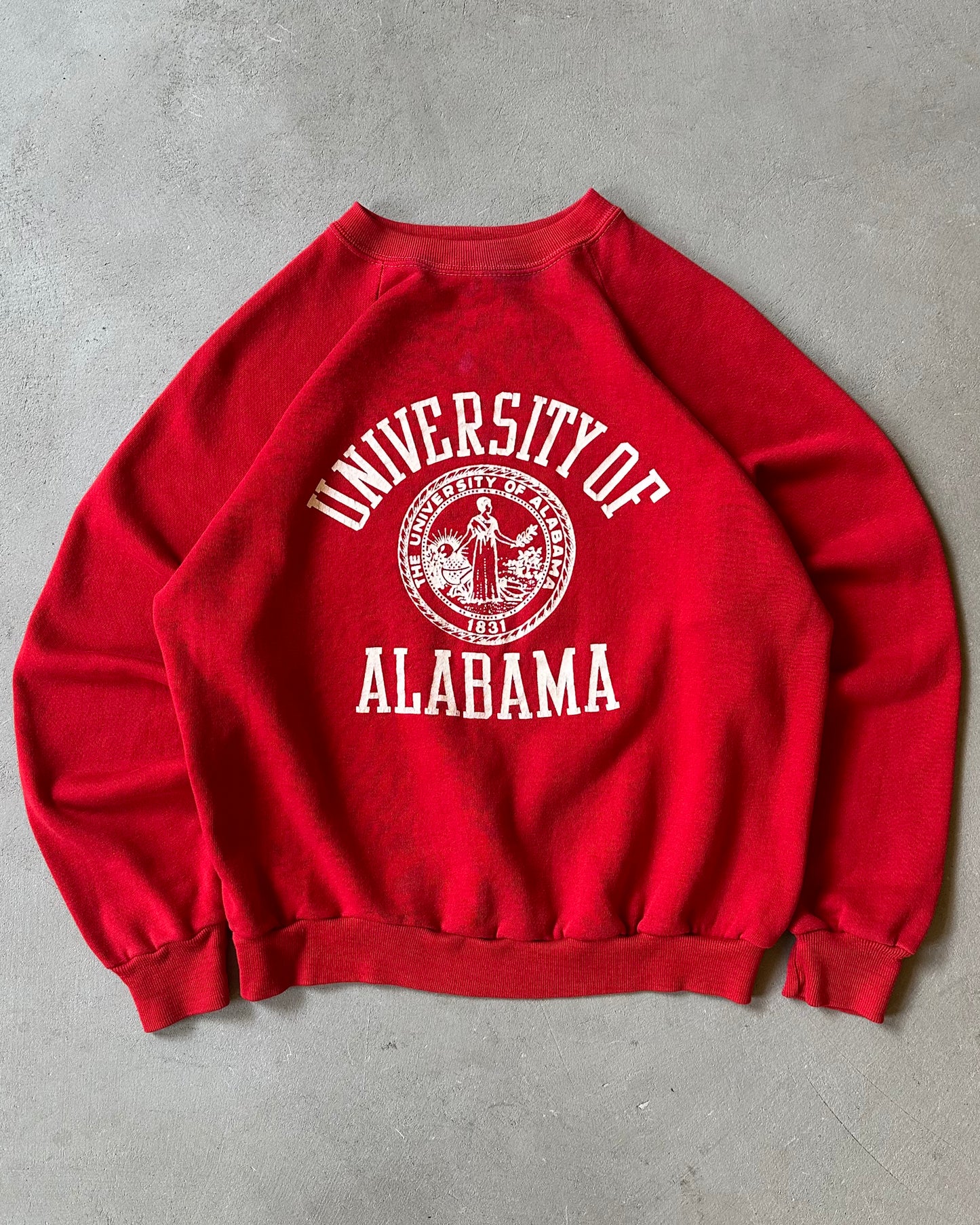 1980s - Red University of Alabama Crewneck - S