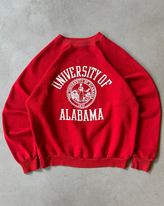 1980s - Red University of Alabama Crewneck - S