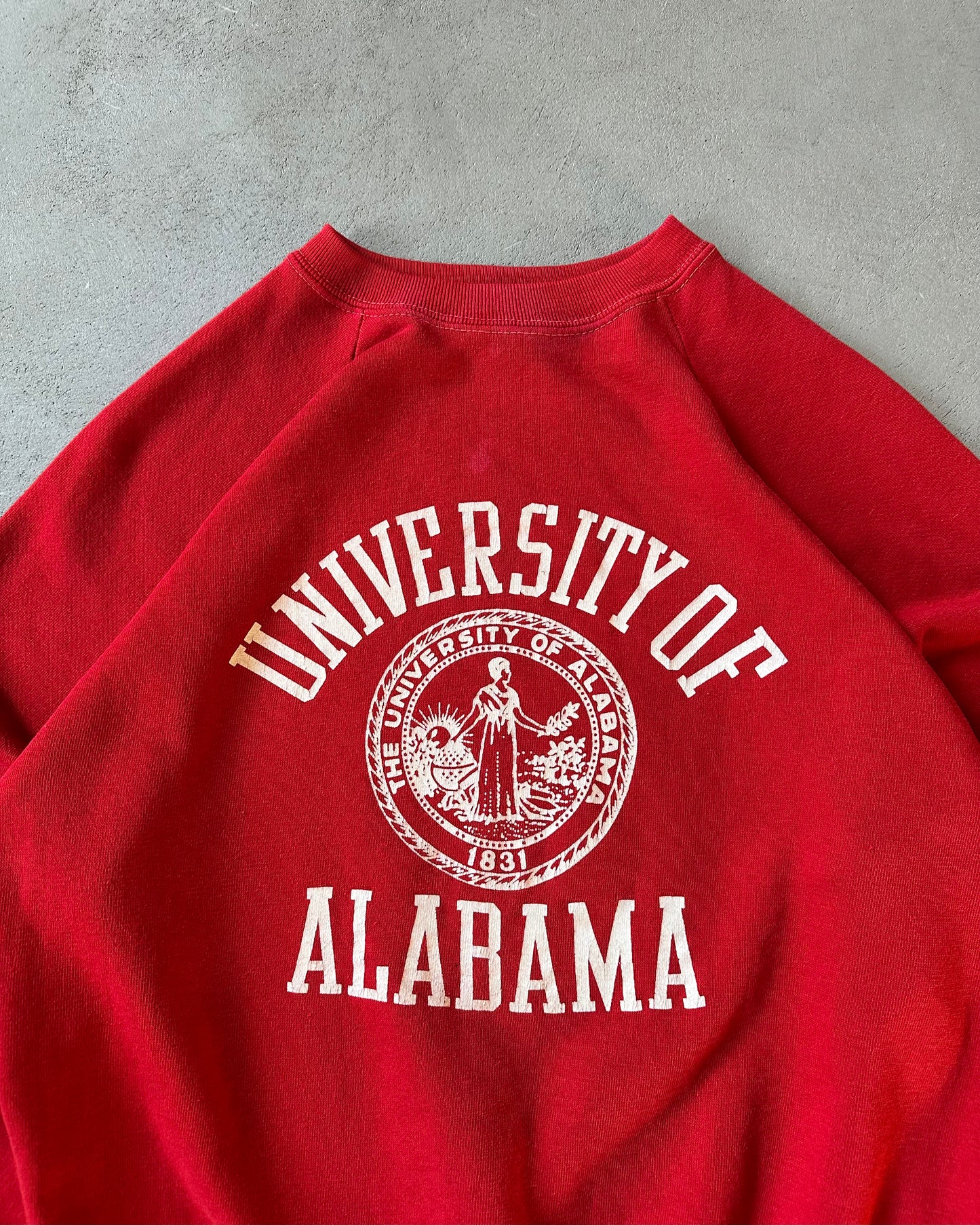 1980s - Red University of Alabama Crewneck - S