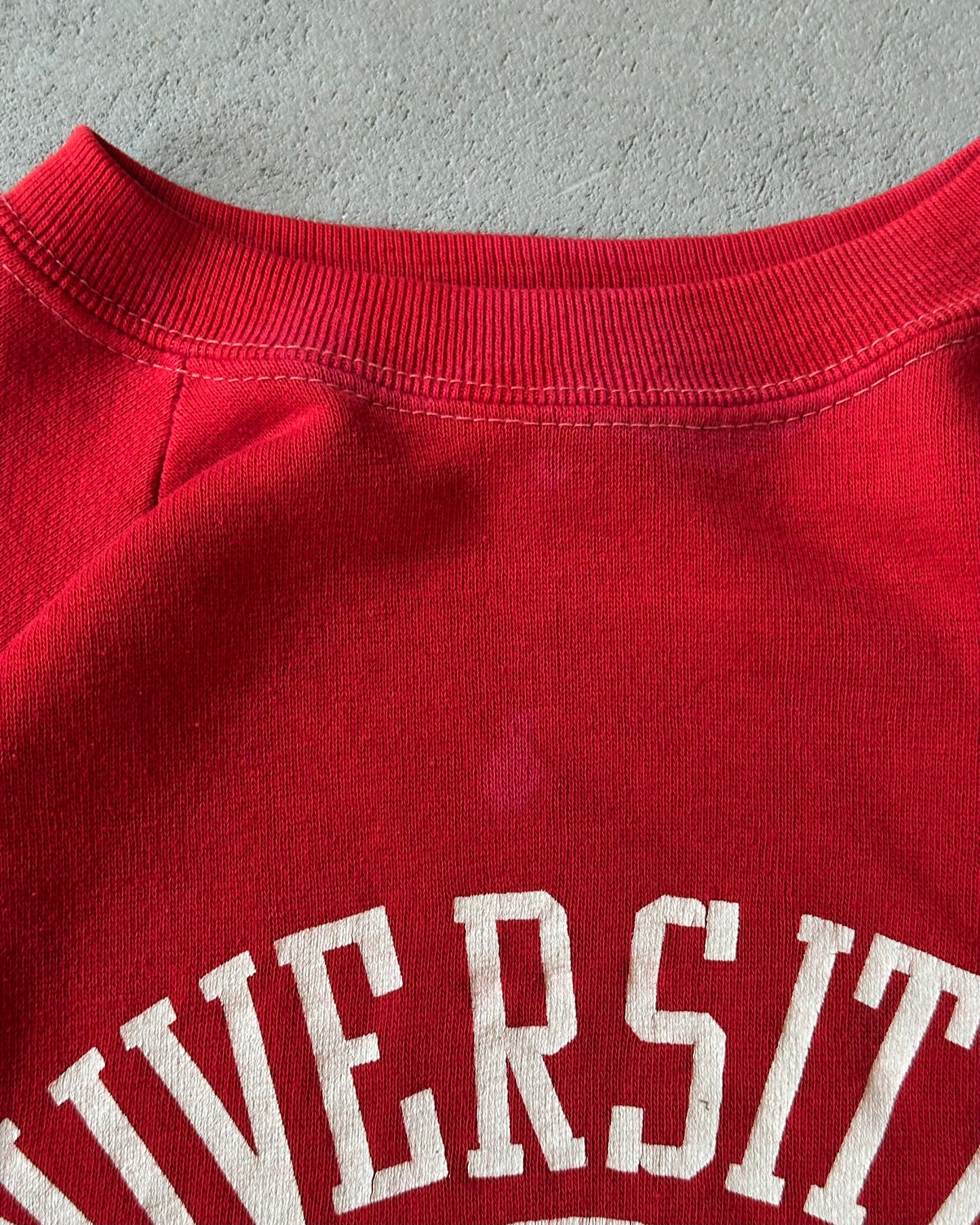 1980s - Red University of Alabama Crewneck - S