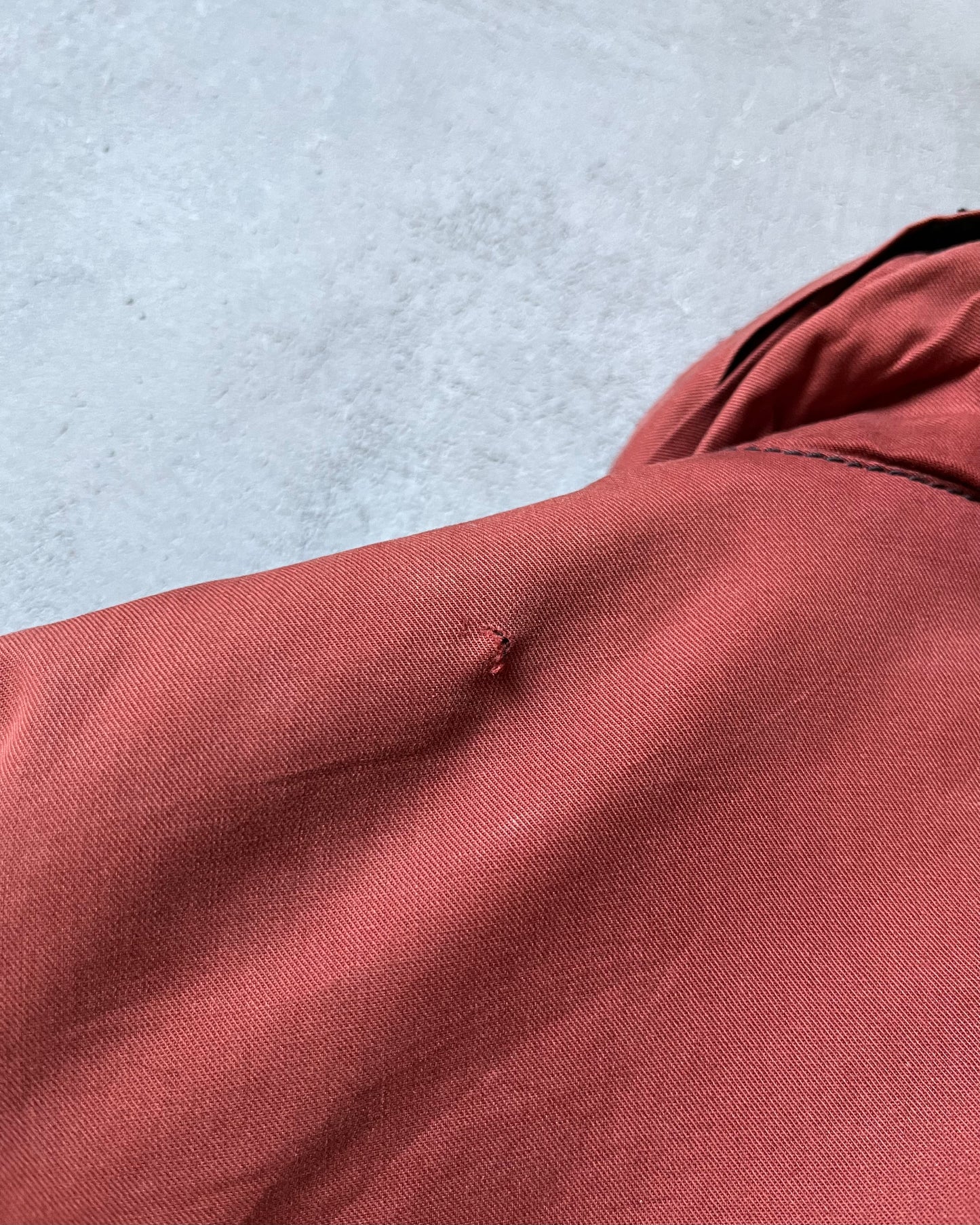 1990s - Orange Euro Utility Cropped Jacket - L/XL