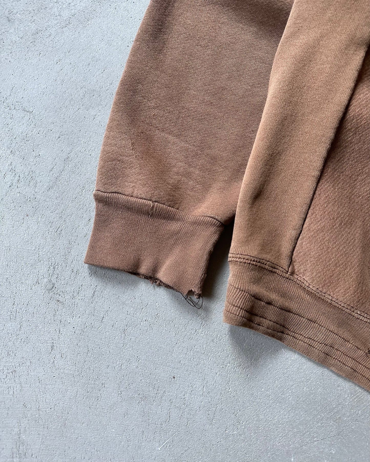 1990s - Distressed Brown Carhartt Crewneck - XXL