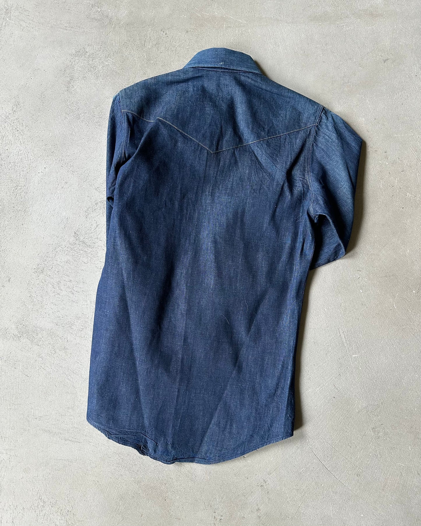 1980s - NWT Wrangler Denim Shirt - S