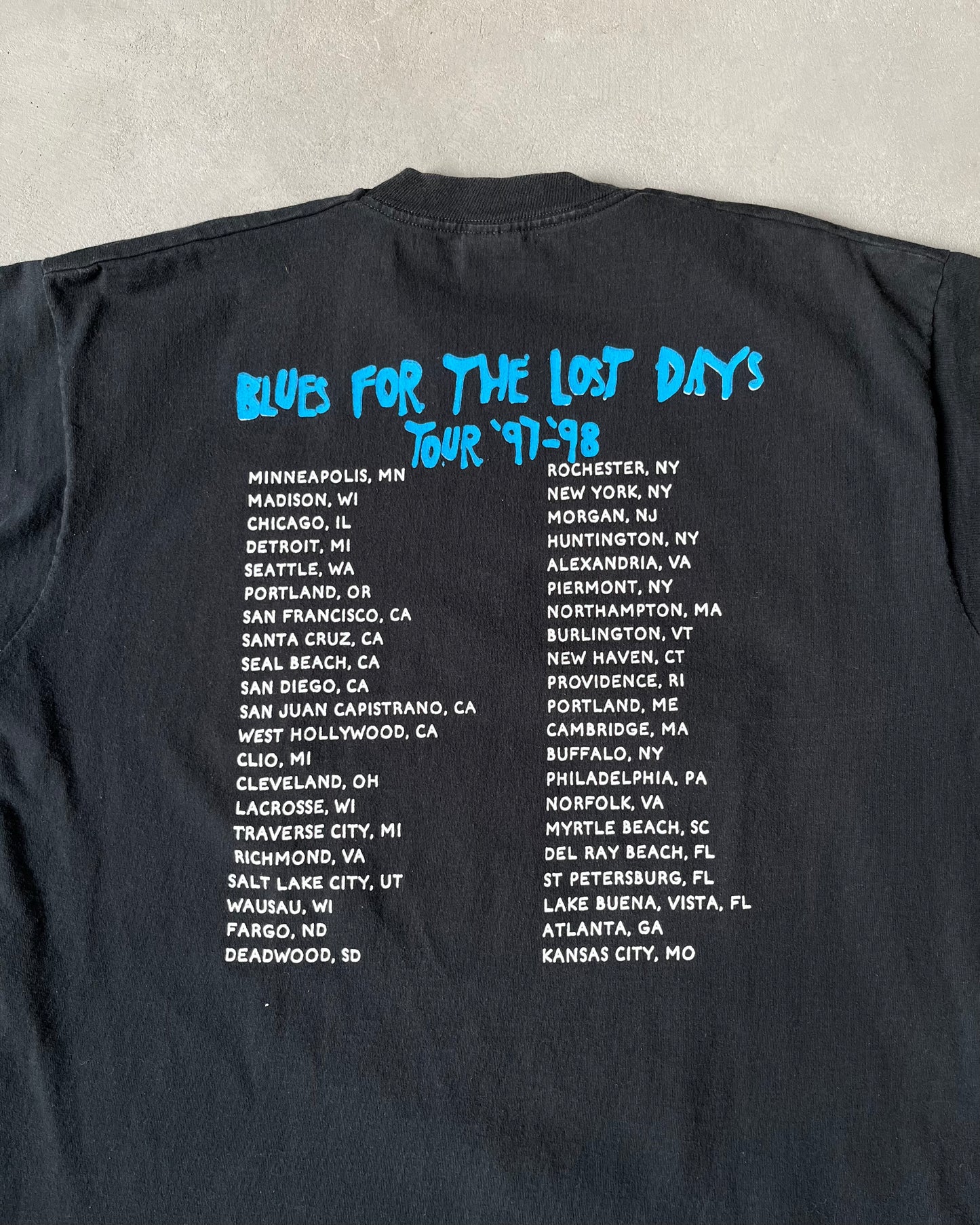 1990s - Black John Mayall T-Shirt - L/XL