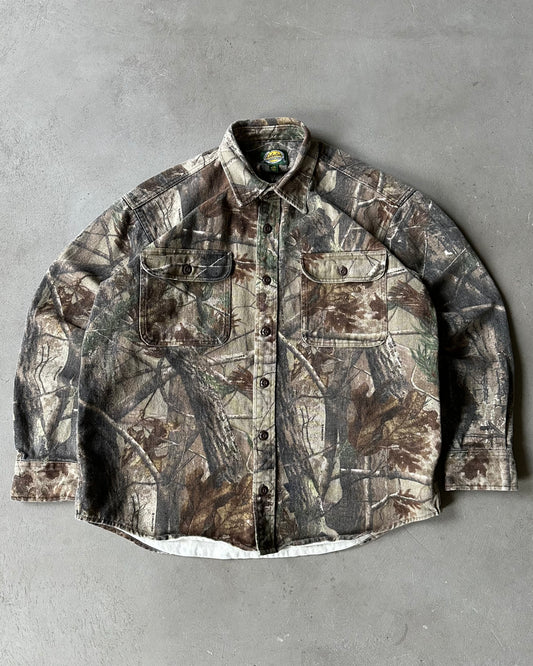 1990s - Camo Shirt - L