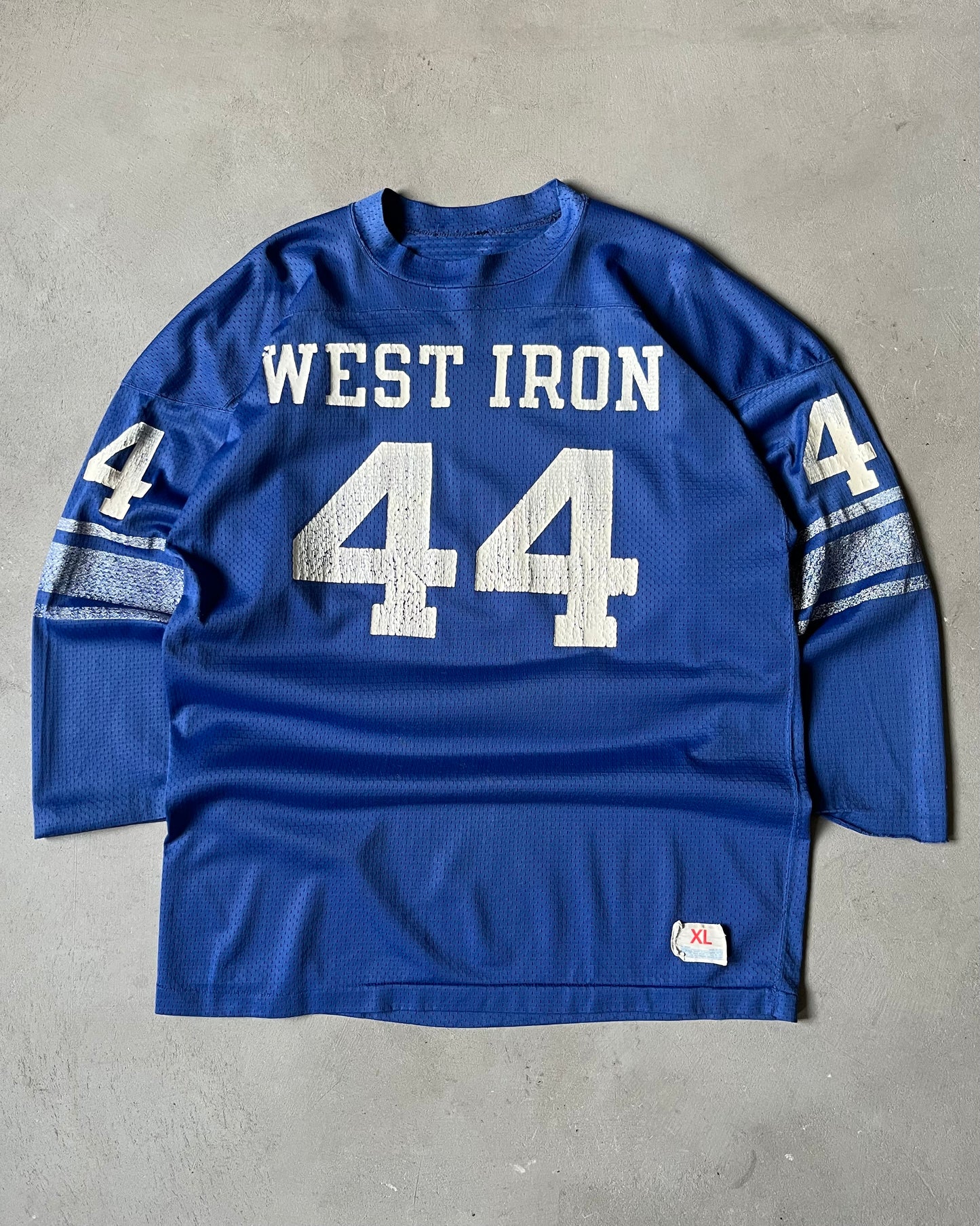 1970s - Blue West Iron Champion Jersey - XL