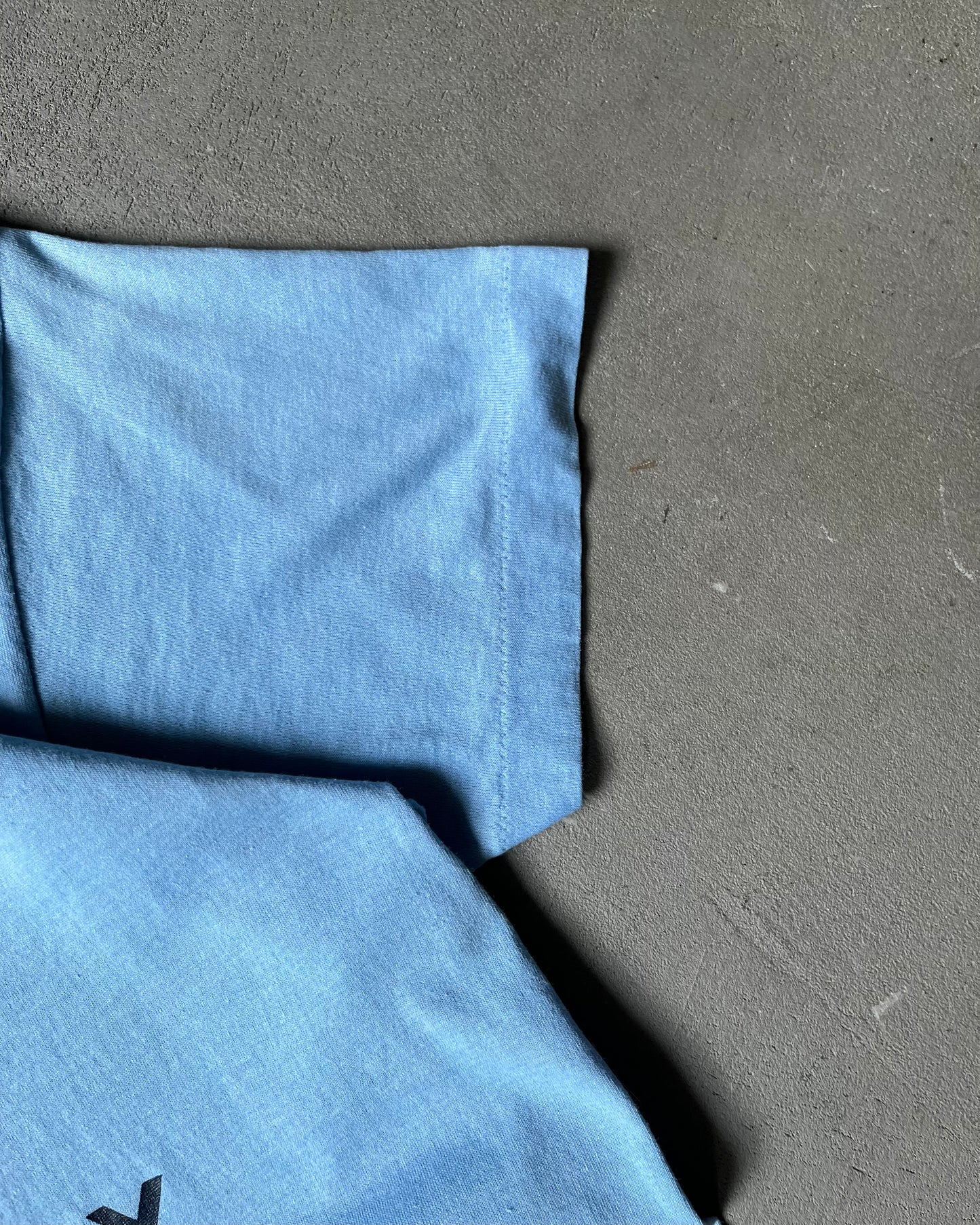 1980s - Baby Blue Cross Country T-Shirt - M