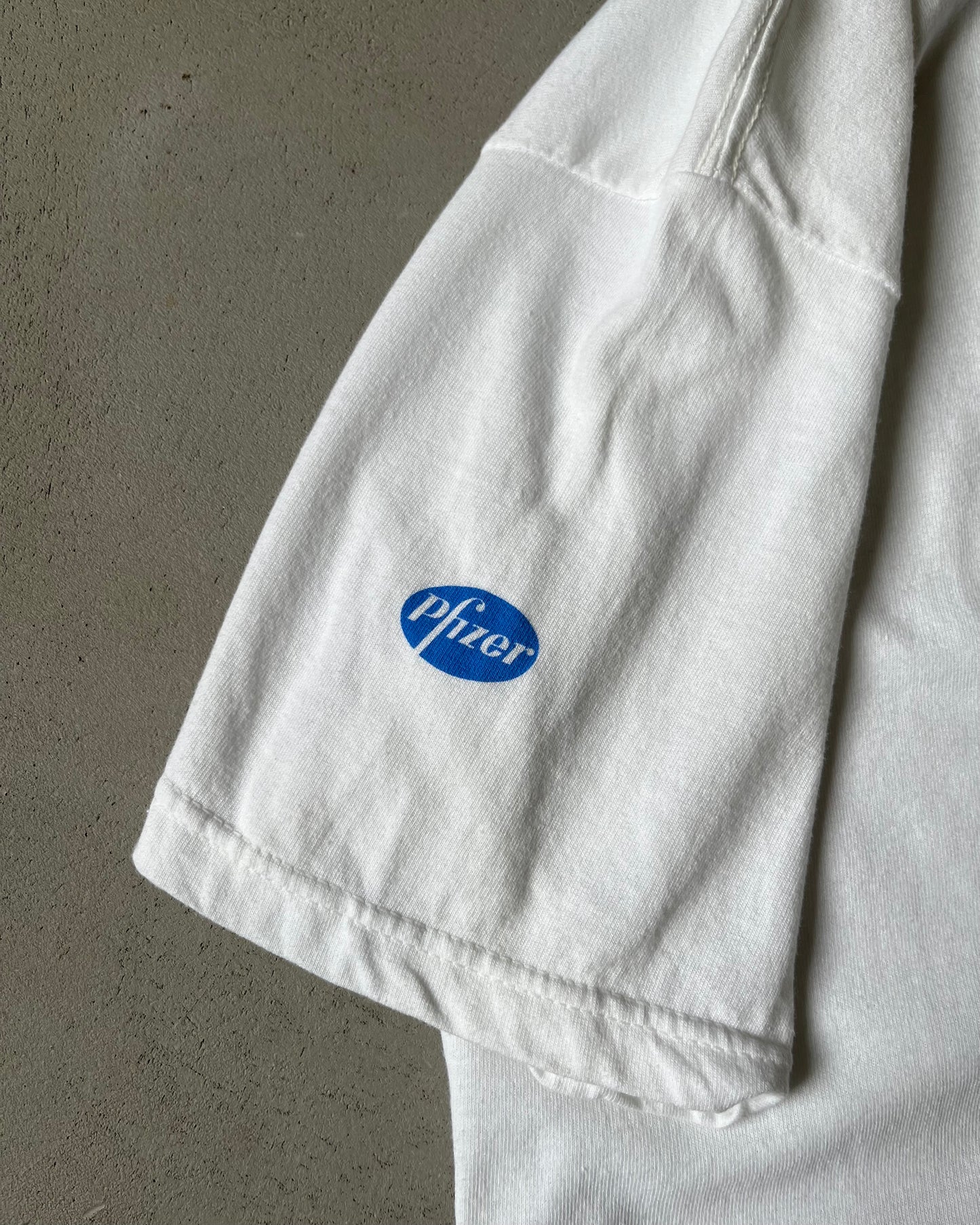 1990s - White Viagra T-Shirt - L