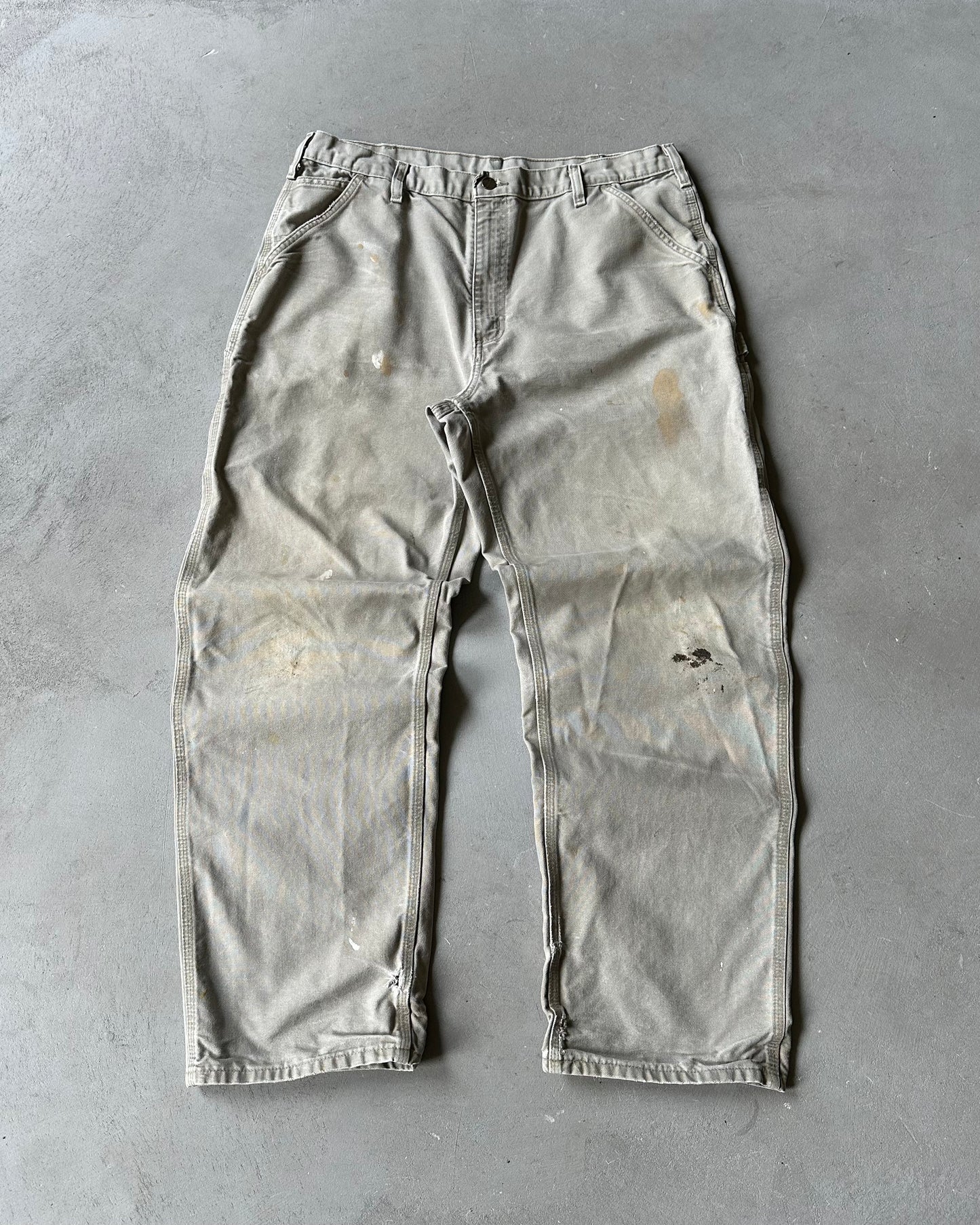 2000s - Tan Carhartt Carpenter Pants - 38x32