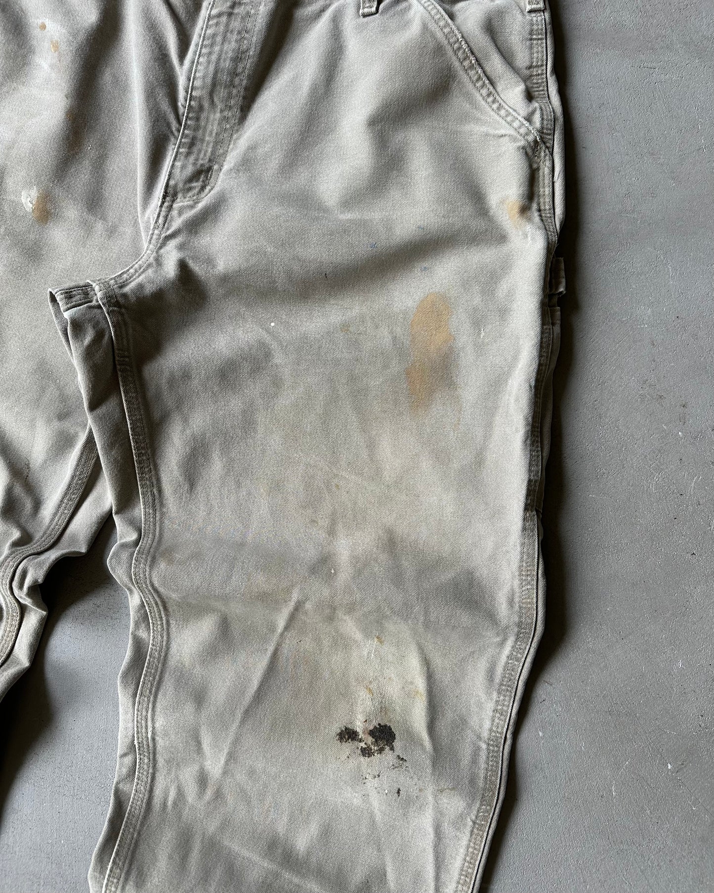2000s - Tan Carhartt Carpenter Pants - 38x32