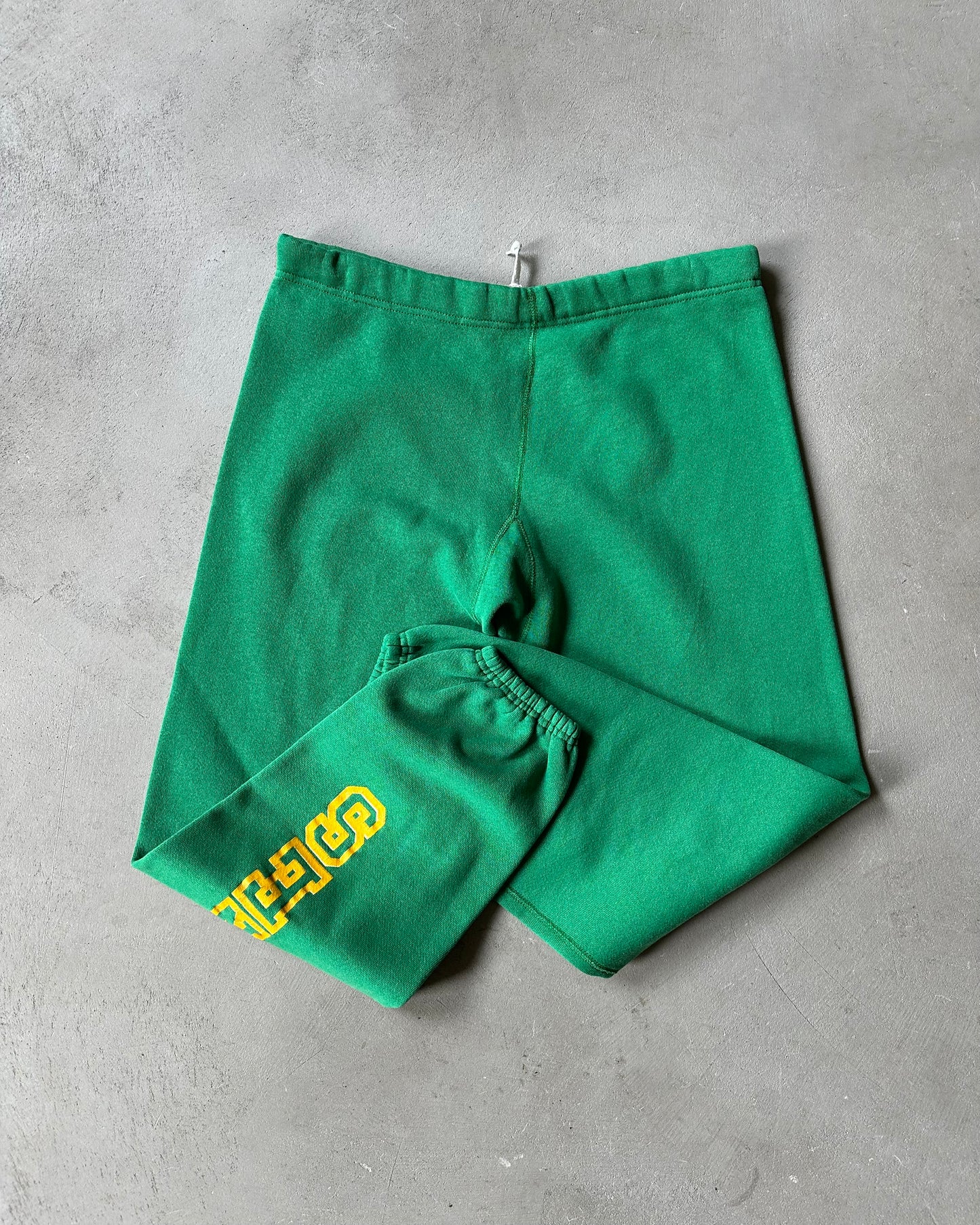 1980s - Green US Marines Sweatpants - S/M