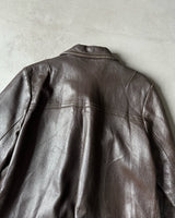 1970s - Brown Deerskin Coat - S/M