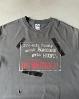 2000s - Charcoal "Get Hurts" T-Shirt - XL