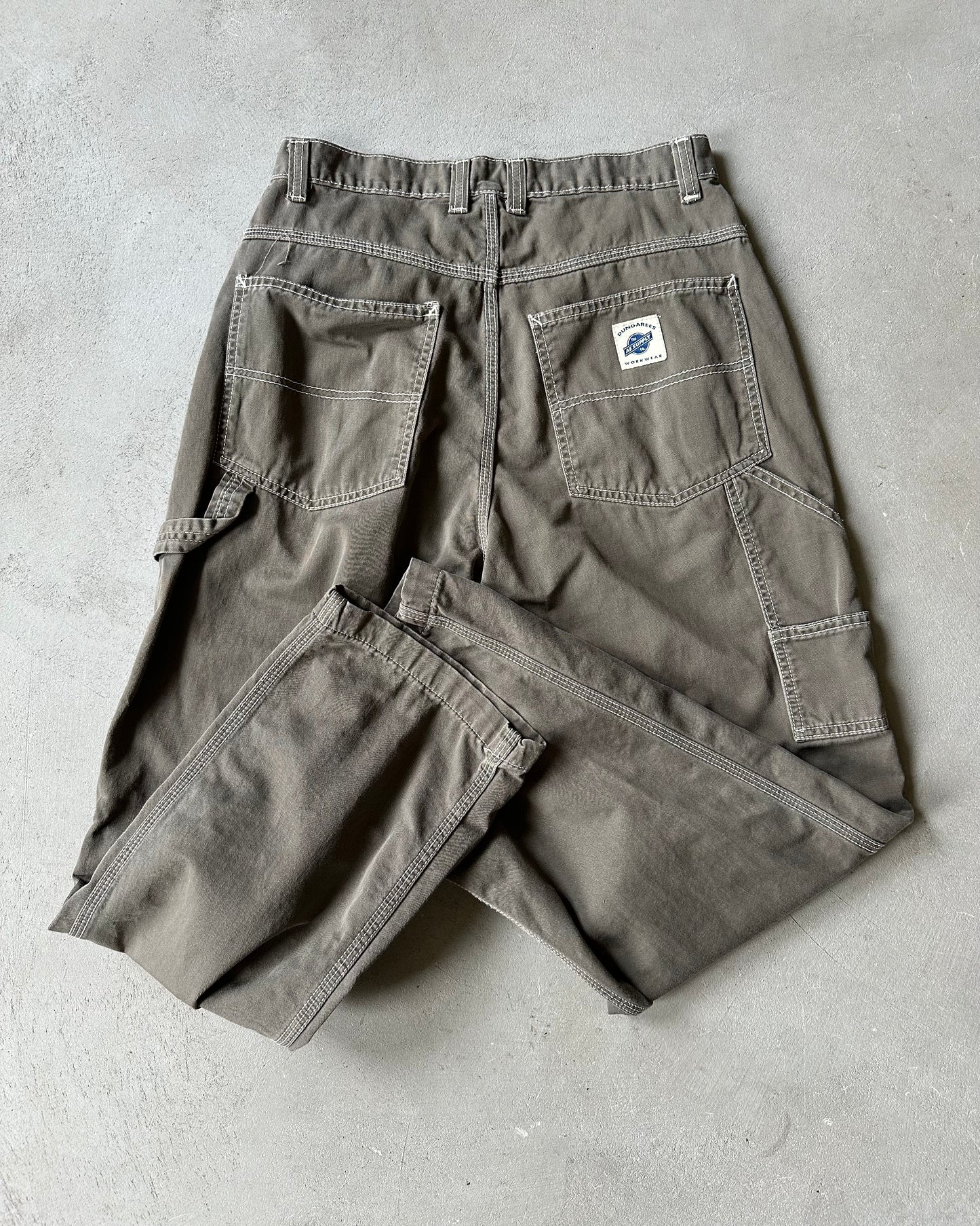 1990s - Brown American Eagle Work Pants - 30x30